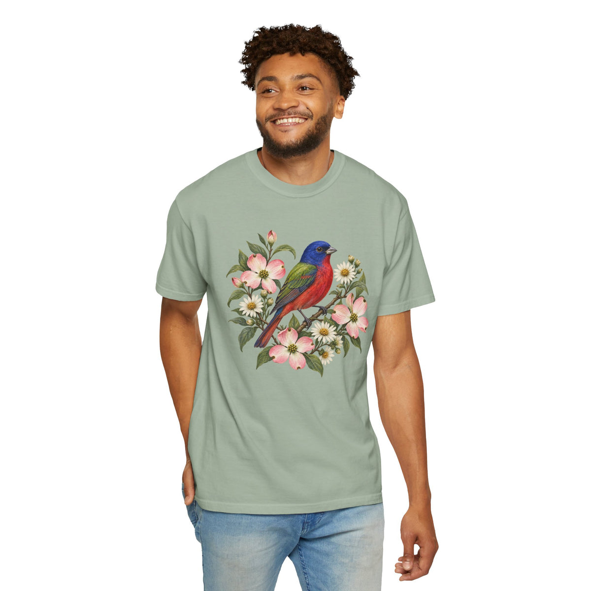 Painted Bunting T-Shirt — A Song in Color