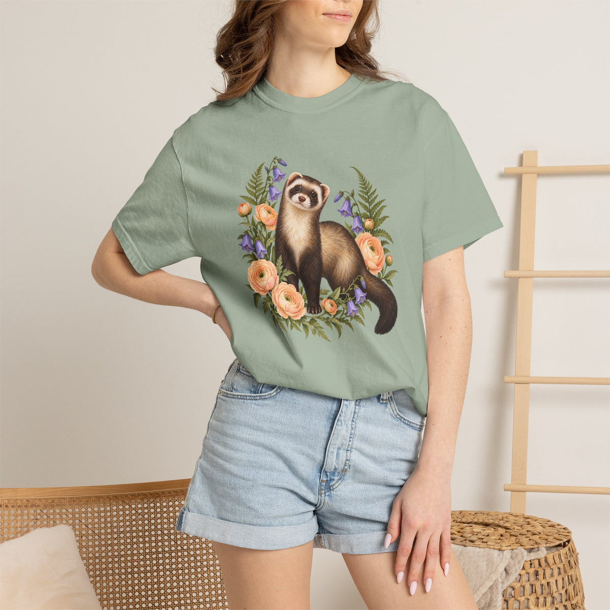 American Kestrel Coneflower Tee
