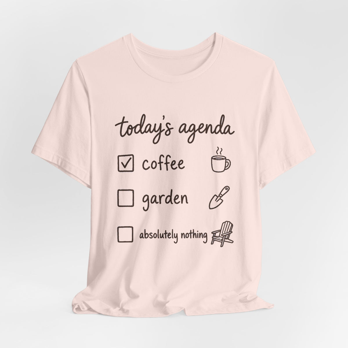 Today's Agenda Botanical T-Shirt