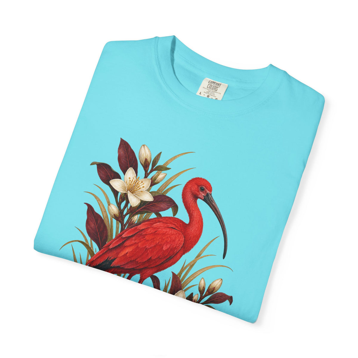 Scarlet Ibis T-Shirt — A Flame Among Flowers
