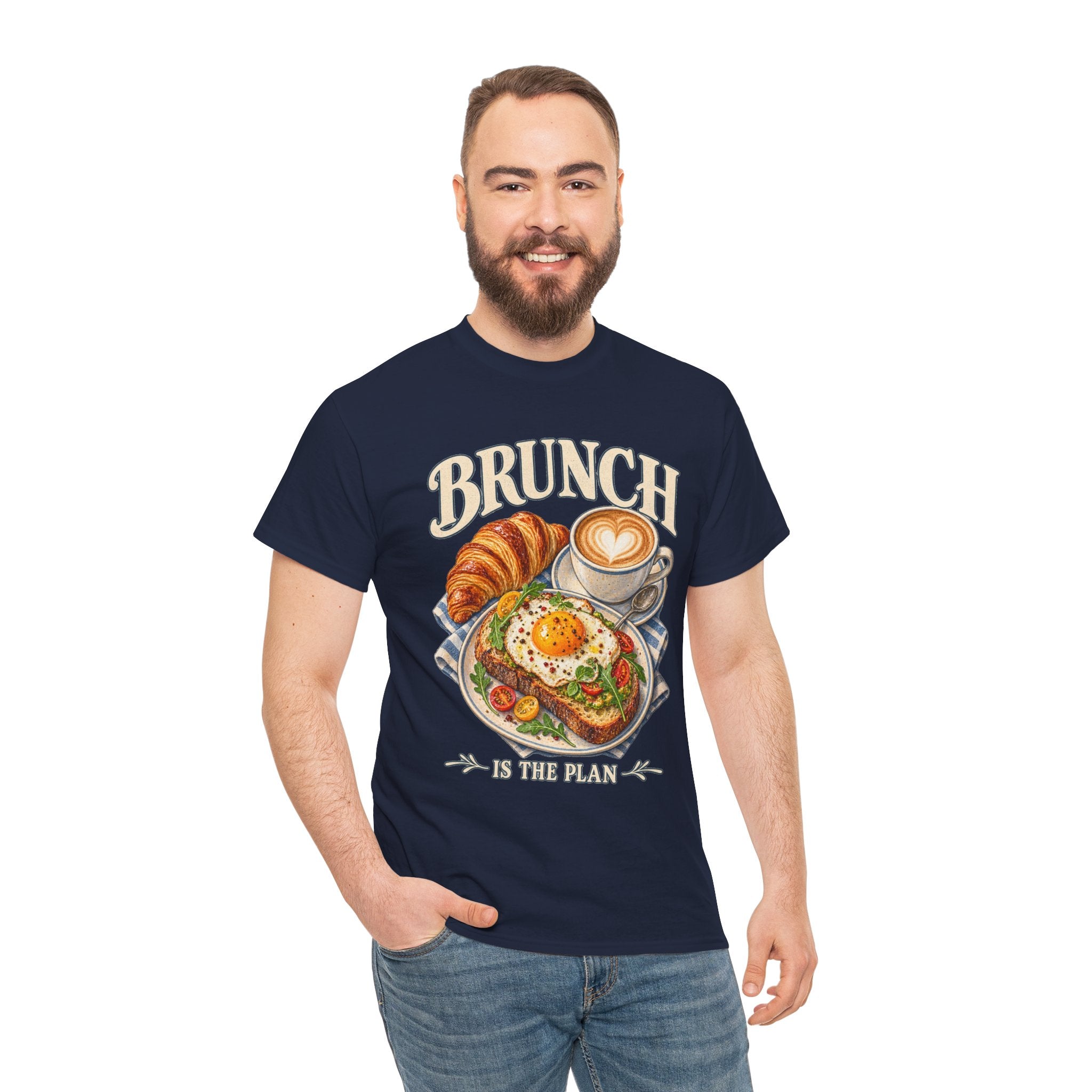 Brunch Is the Plan Funny Brunch T-Shirt