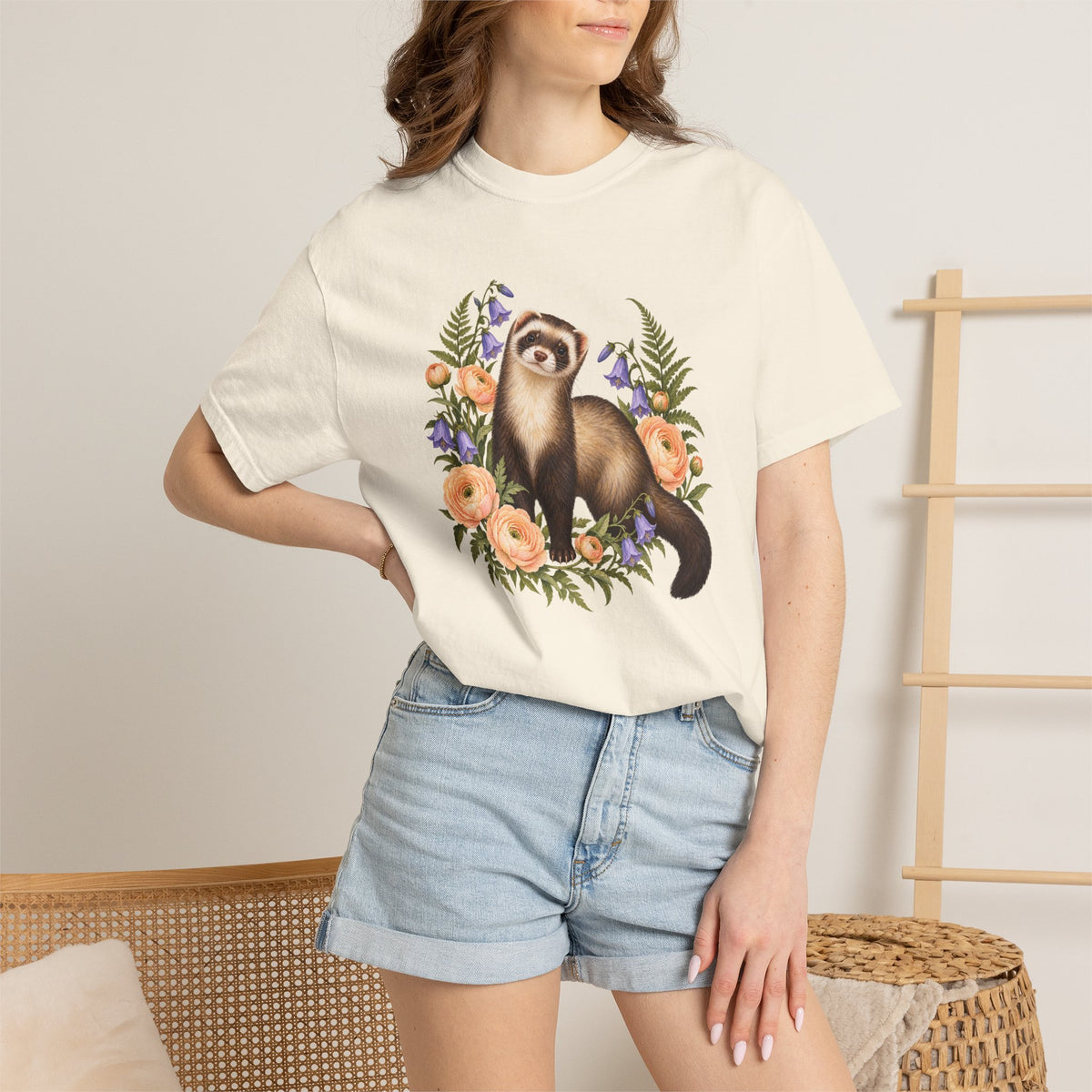 American Kestrel Coneflower Tee