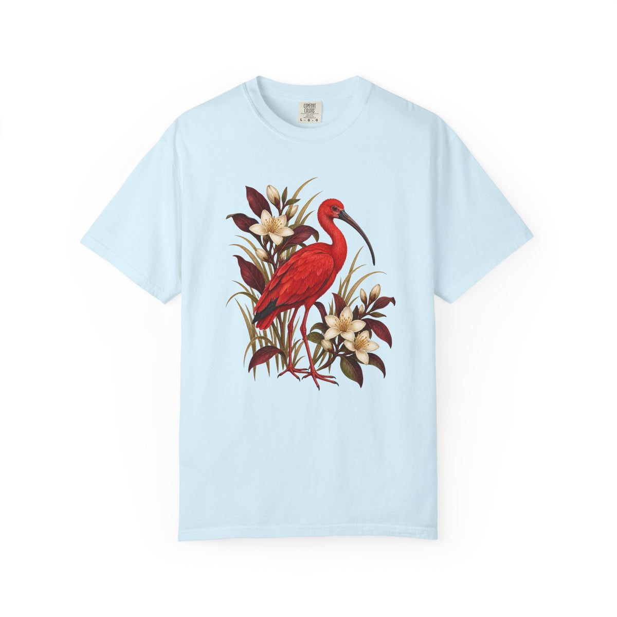 Scarlet Ibis T-Shirt — A Flame Among Flowers
