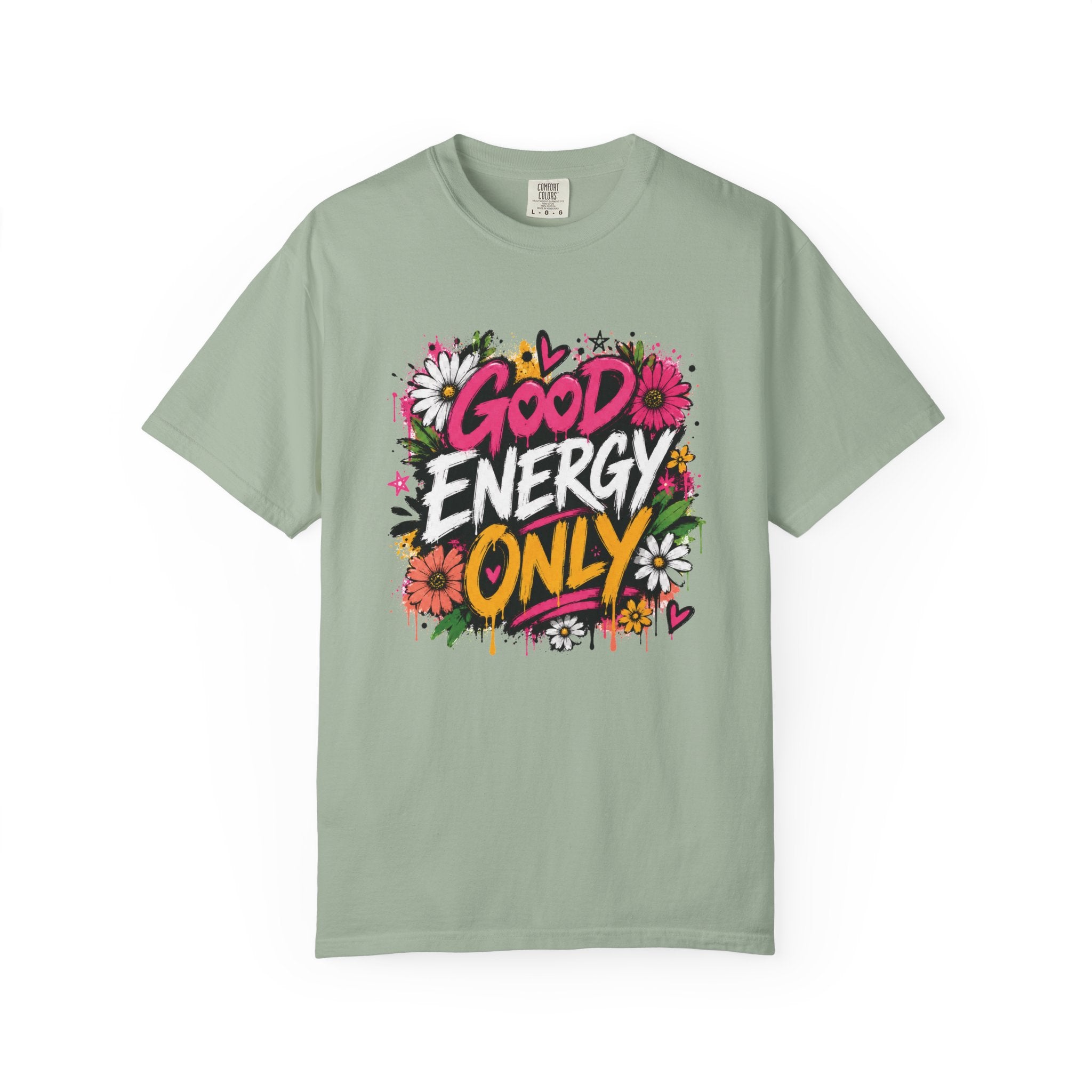 Good Energy Only — Graffiti Tee