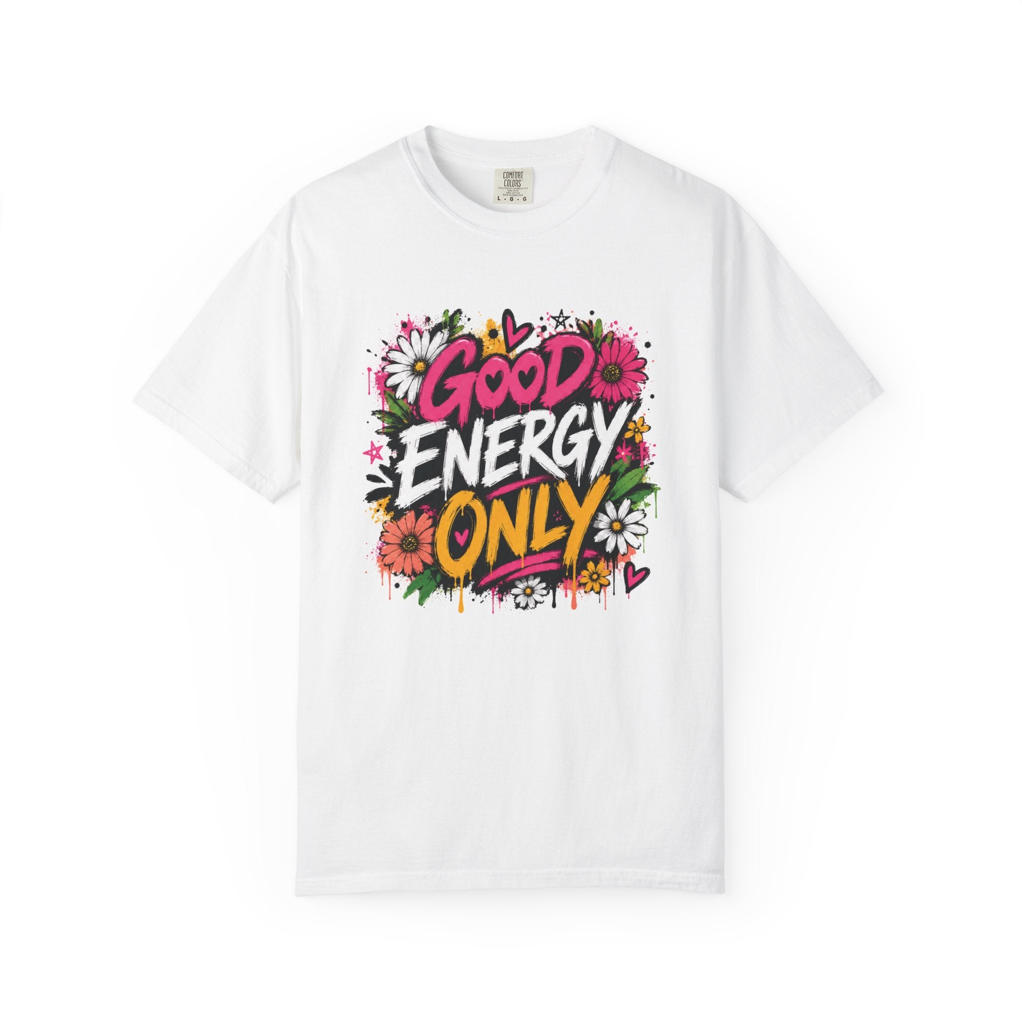 Good Energy Only — Graffiti Tee