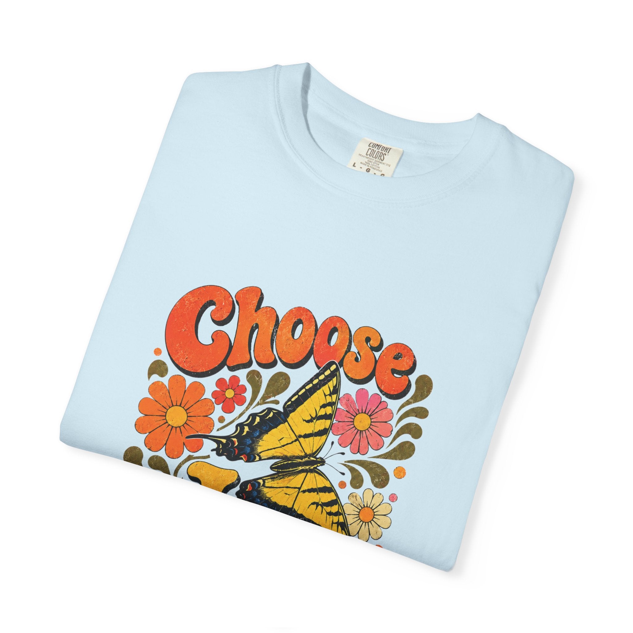 Choose Joy - Retro Butterfly Tee