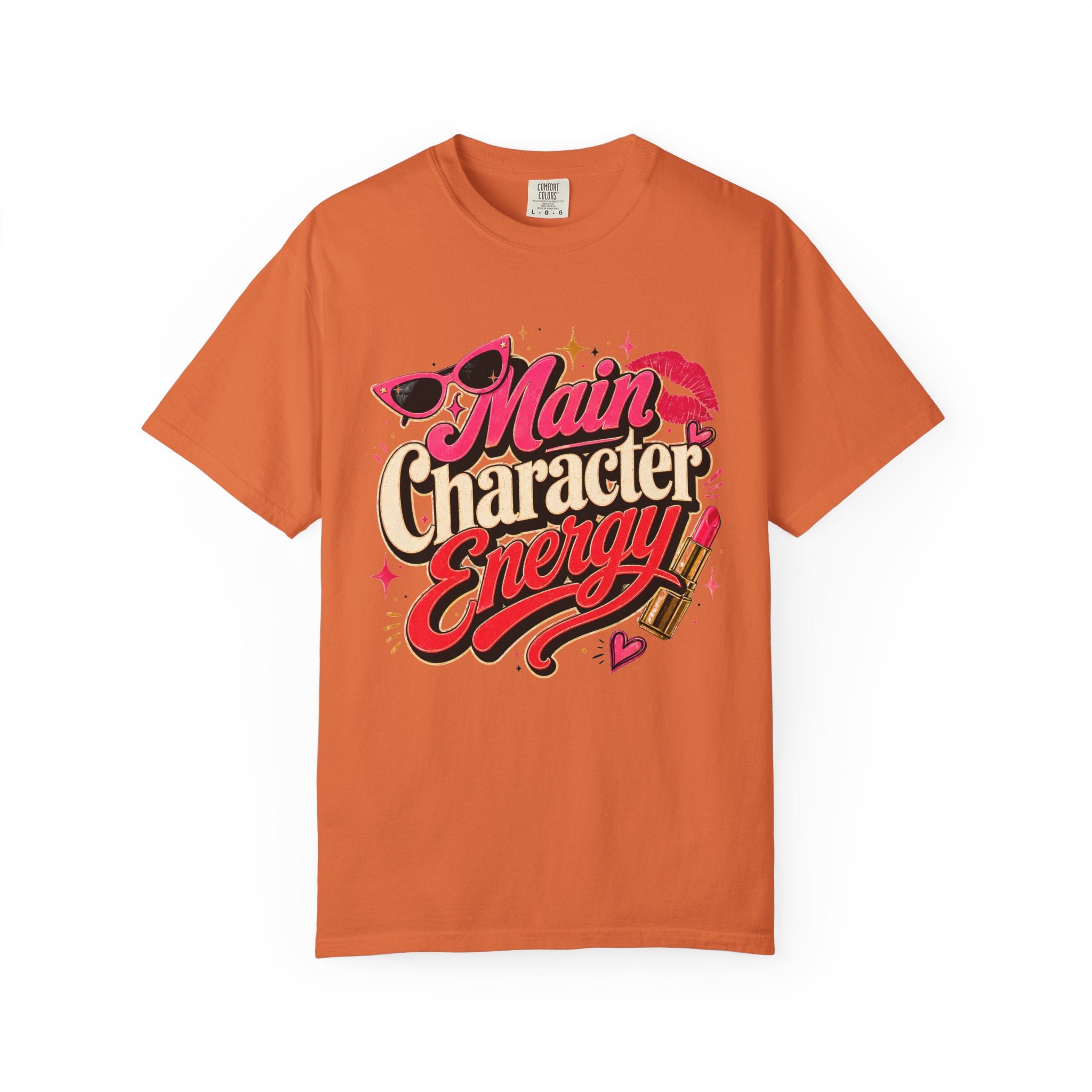 Main Character Energy - Retro Glam Tee