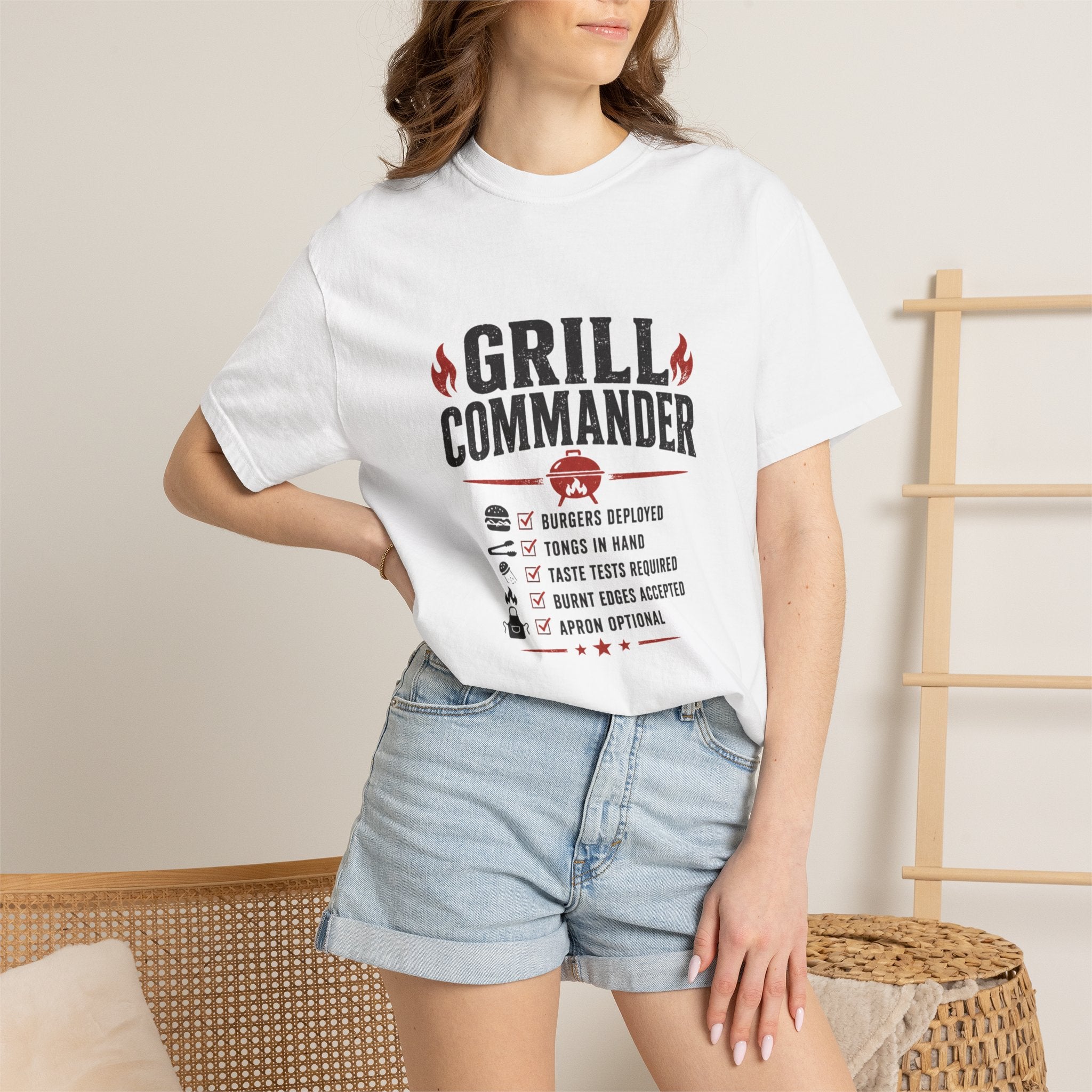 Grill Commander - The Ultimate BBQ Dad Shirt