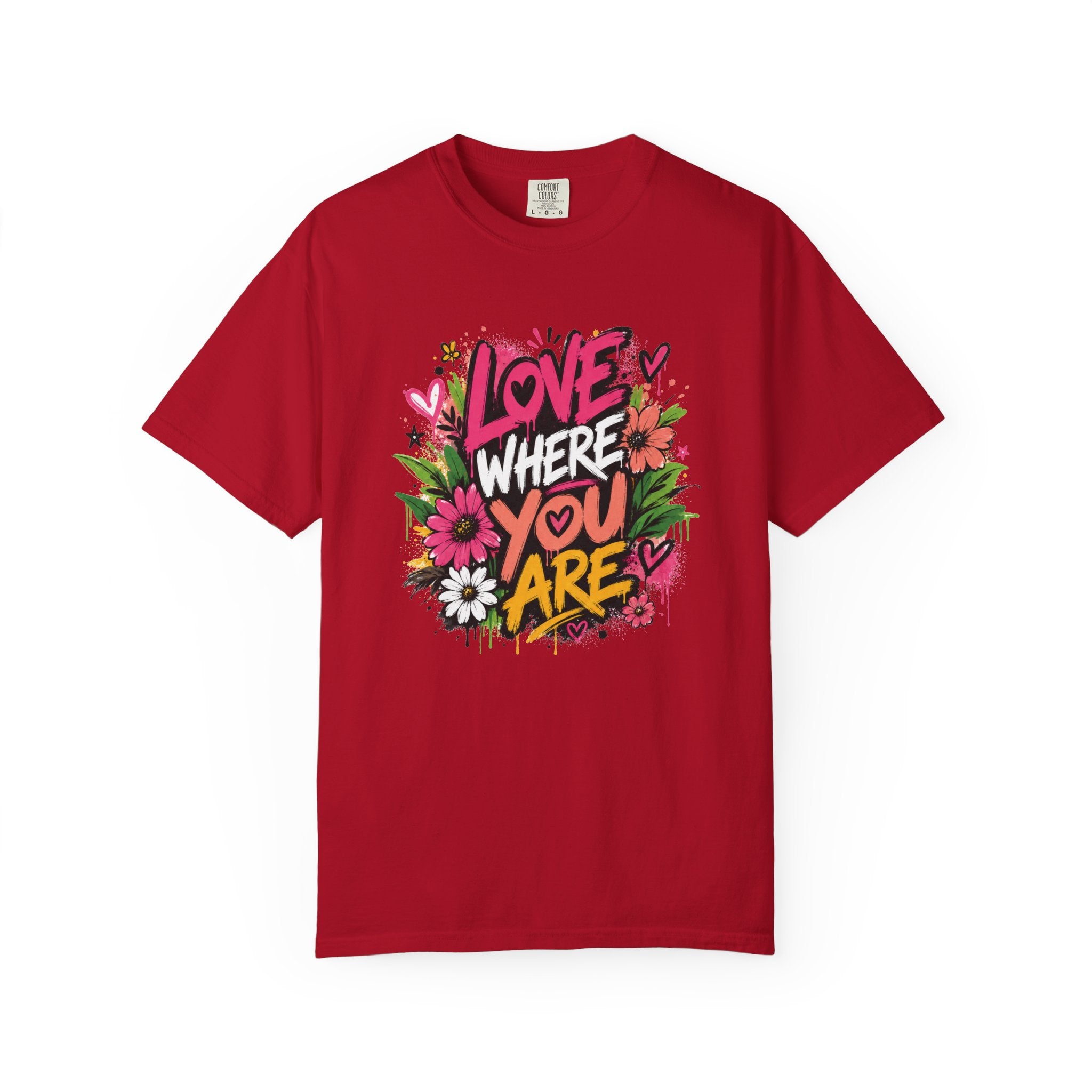 Love Where You Are — Graffiti Tee