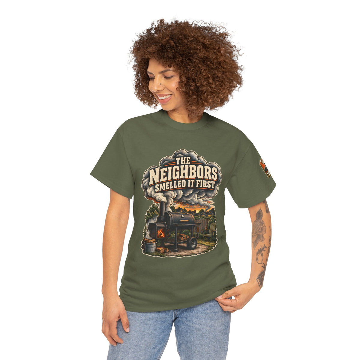 The Neighbors Smelled It First BBQ T-Shirt