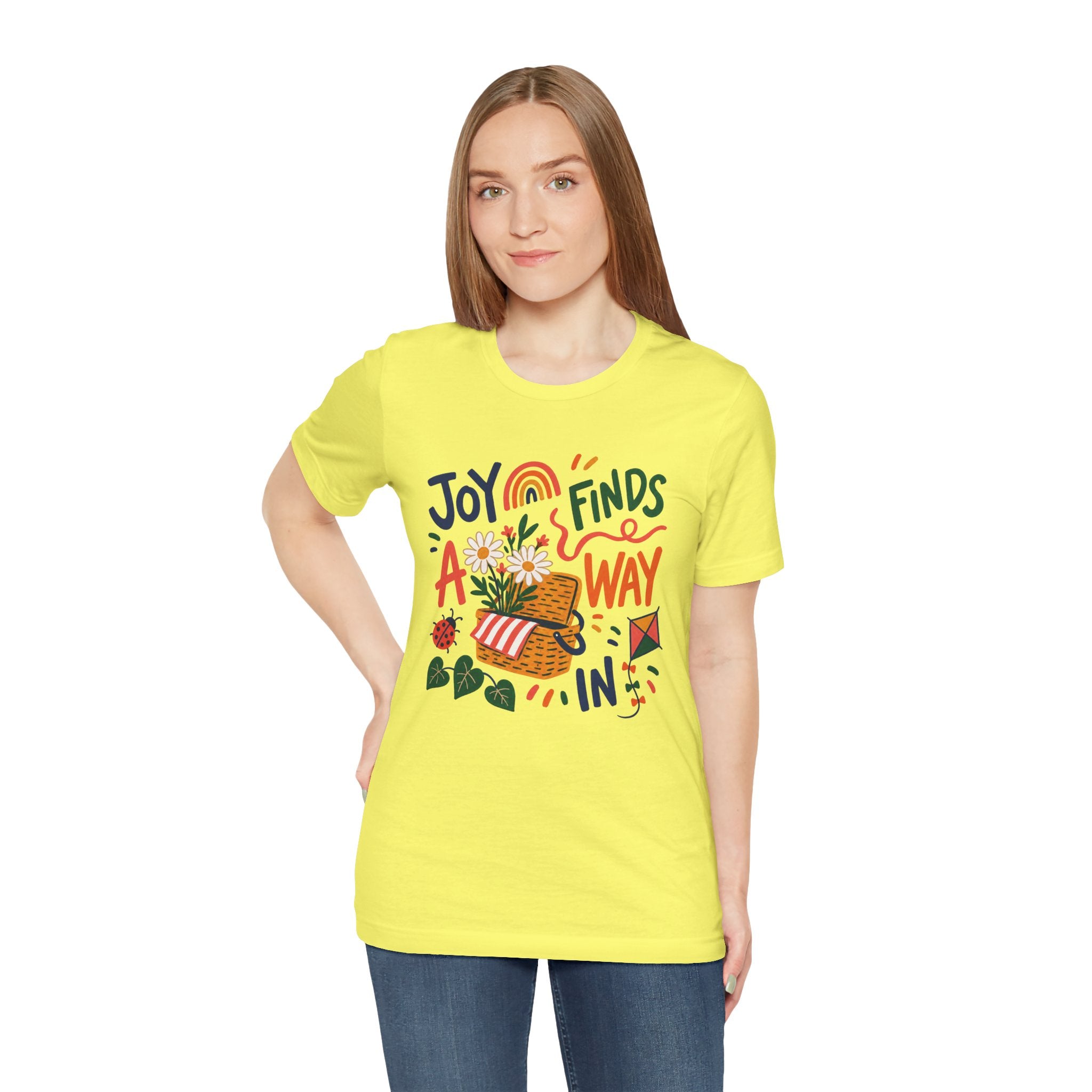 Joy Finds a Way In T-Shirt — Soft Everyday Cotton
