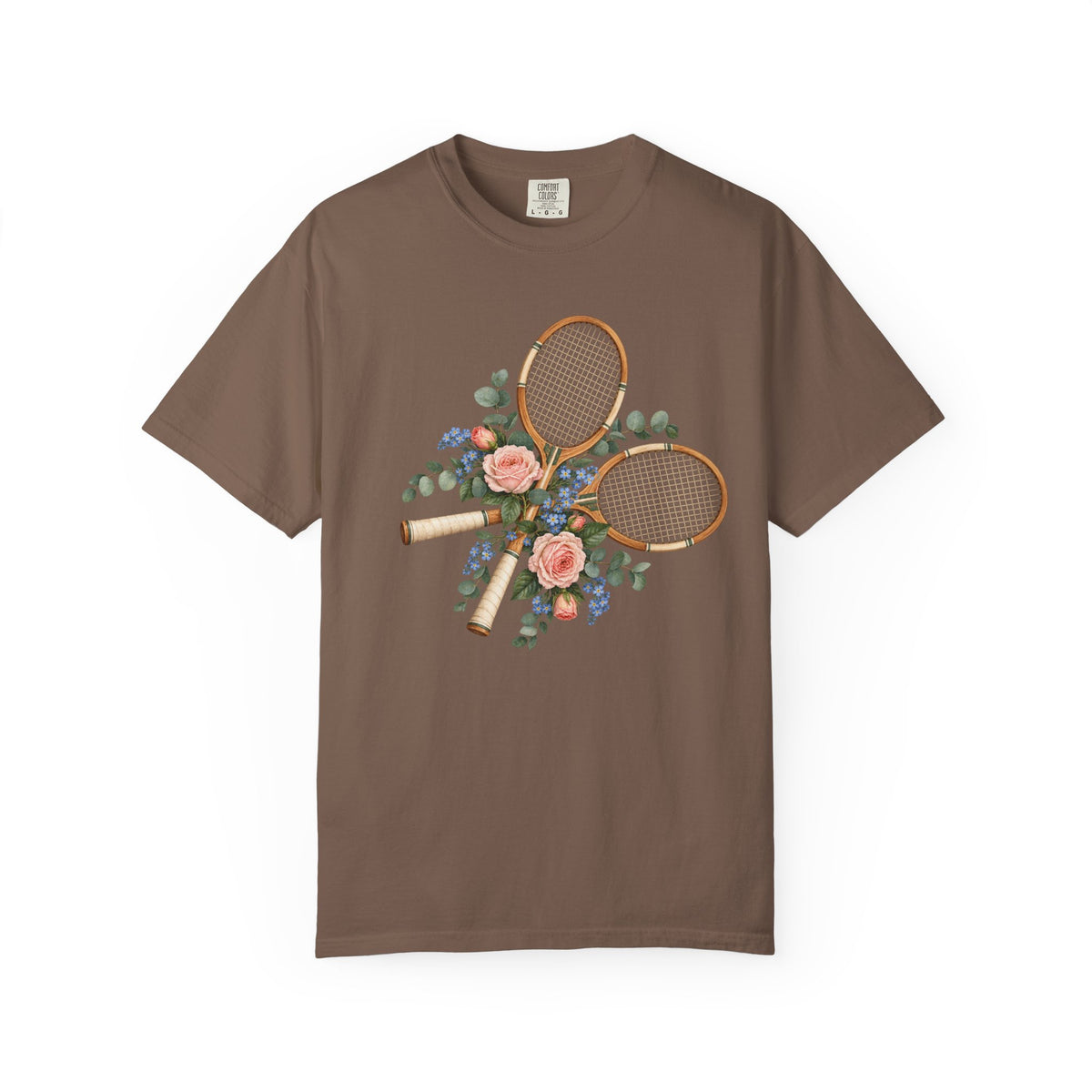 Floral Tennis T-Shirt — Love All in Bloom