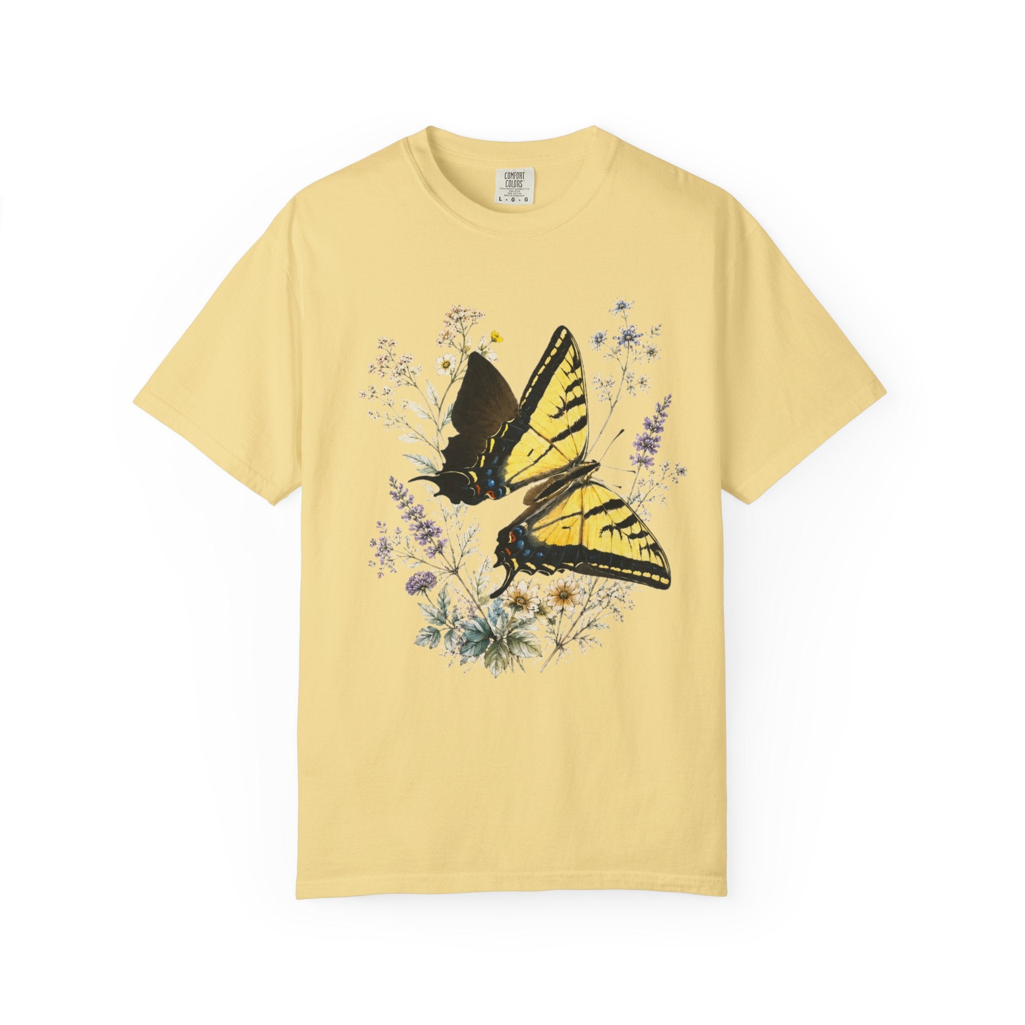 Swallowtail Butterfly - Botanical Wildflower Tee