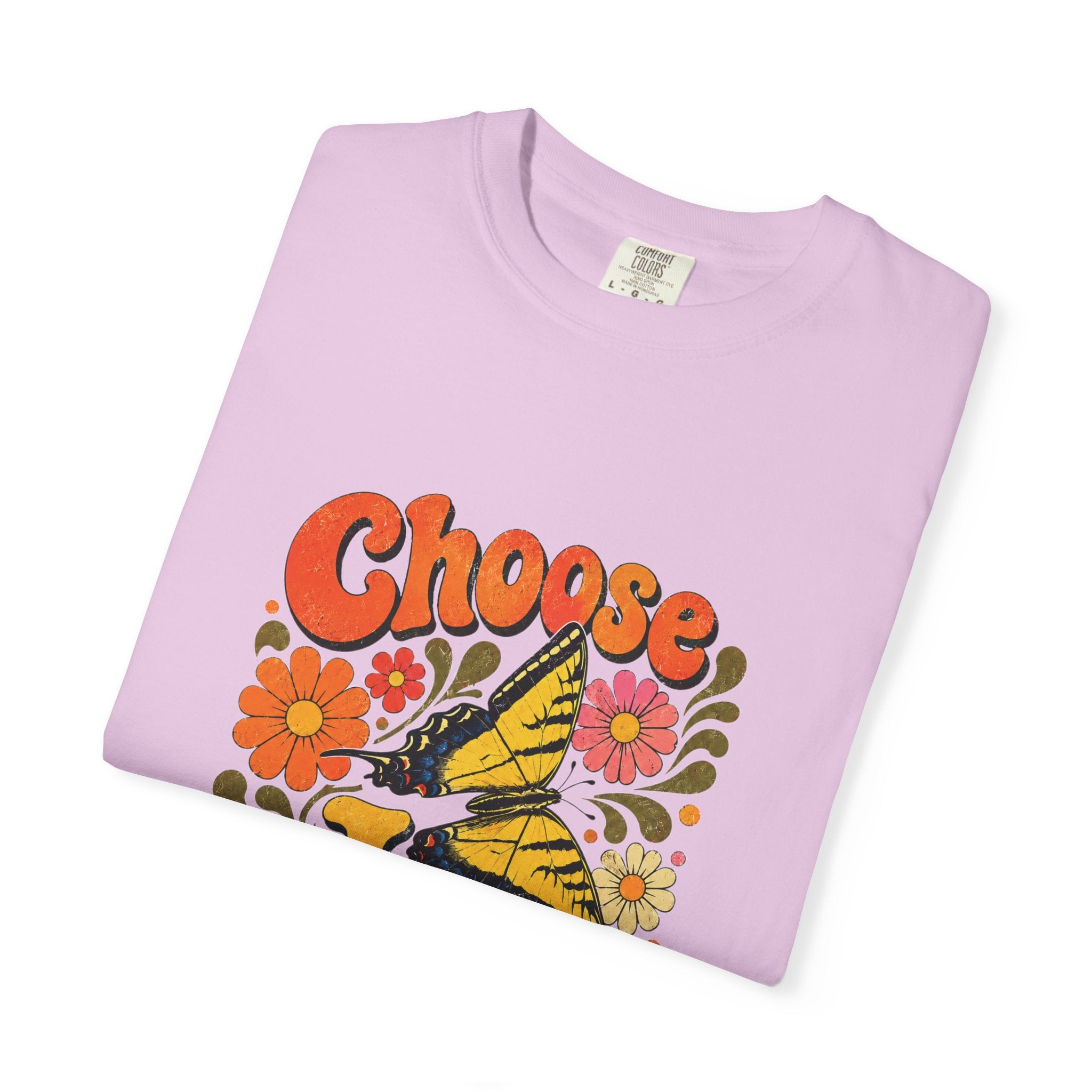Choose Joy - Retro Butterfly Tee