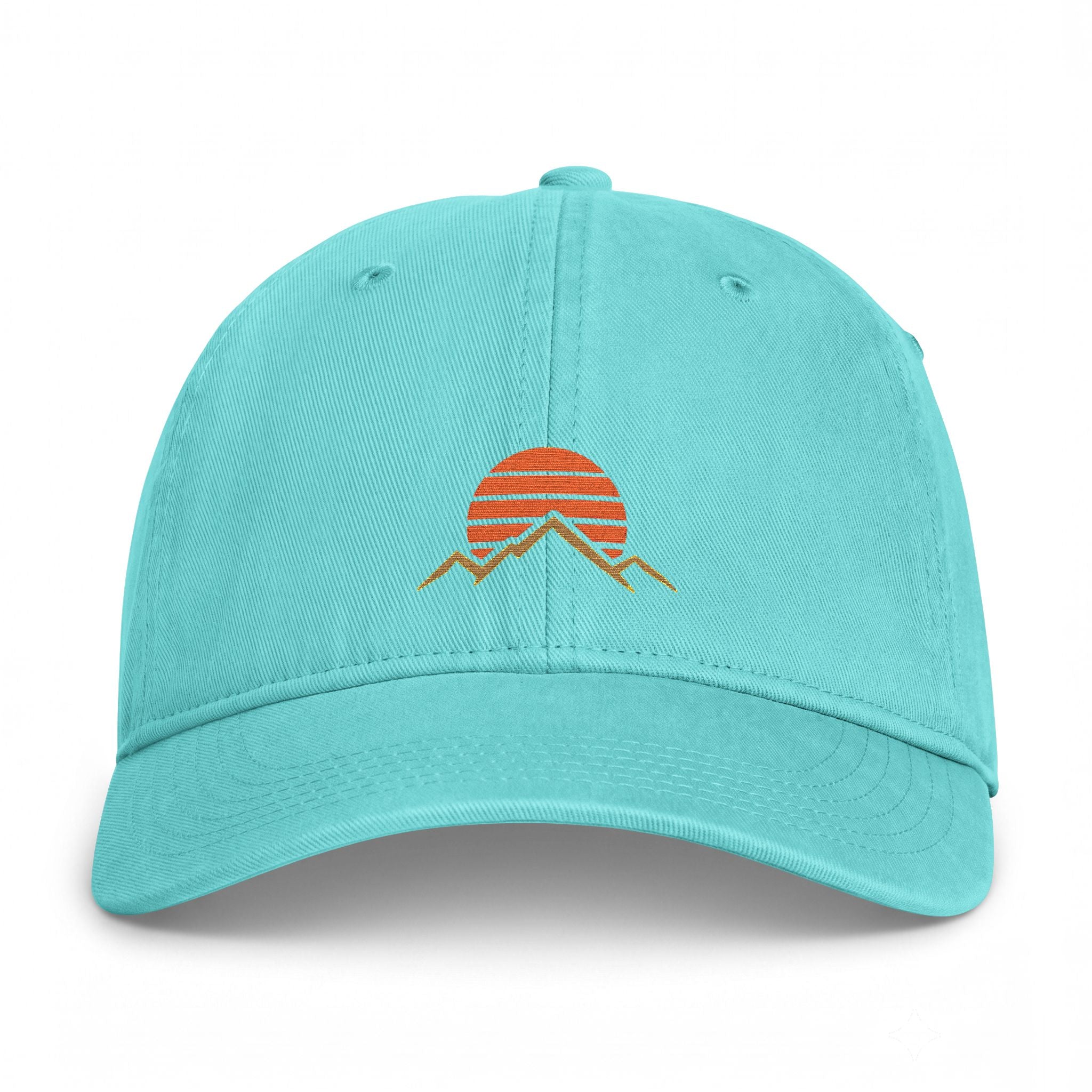 Retro Sunset — Washed Cotton Cap
