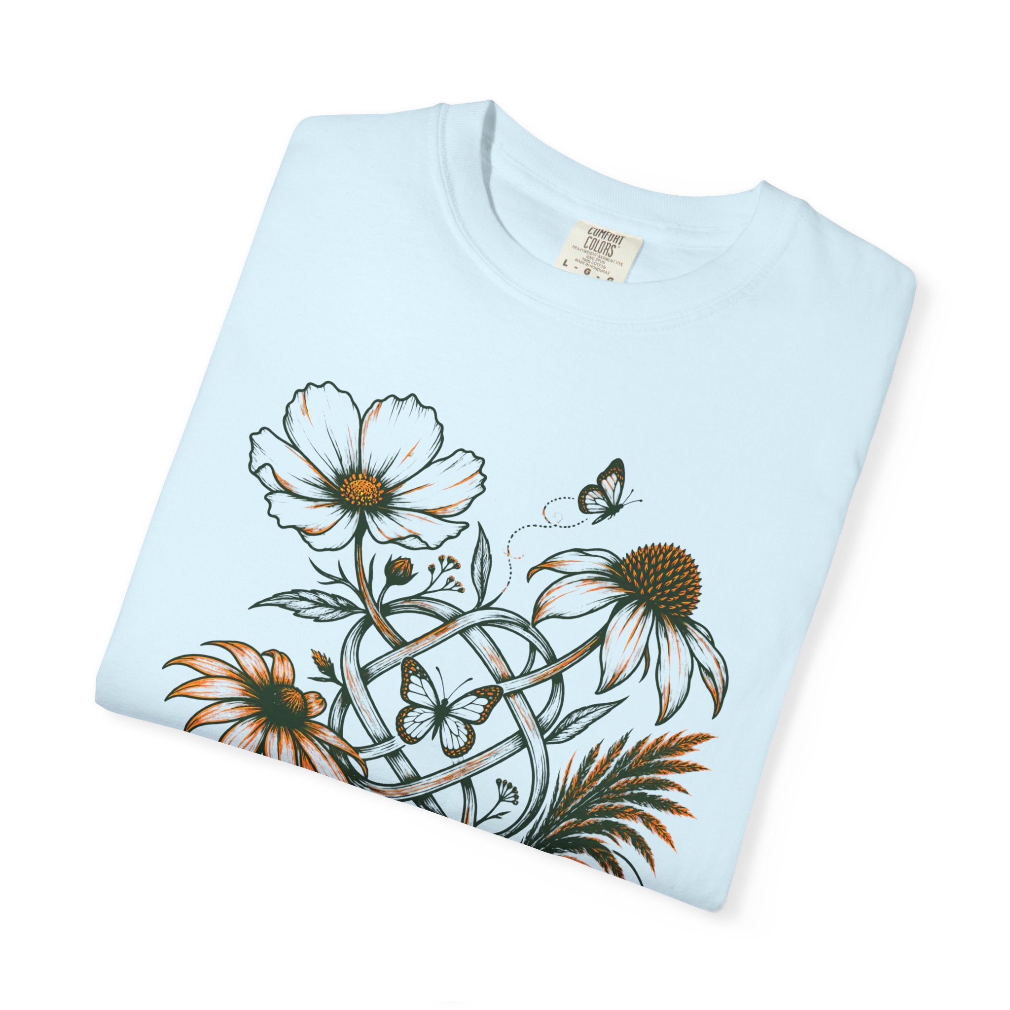 Wildflower Love Knot Botanical T-Shirt