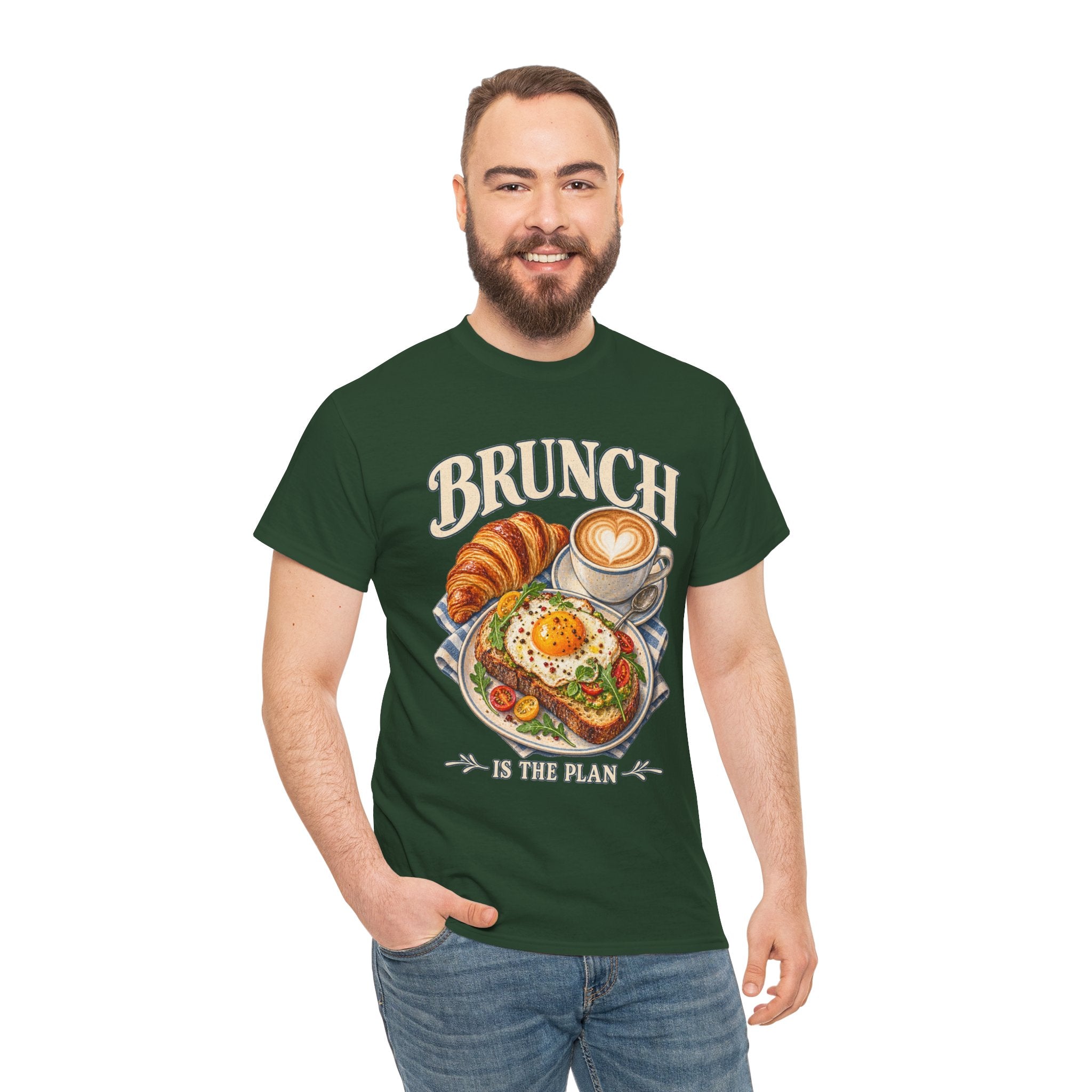 Brunch Is the Plan Funny Brunch T-Shirt