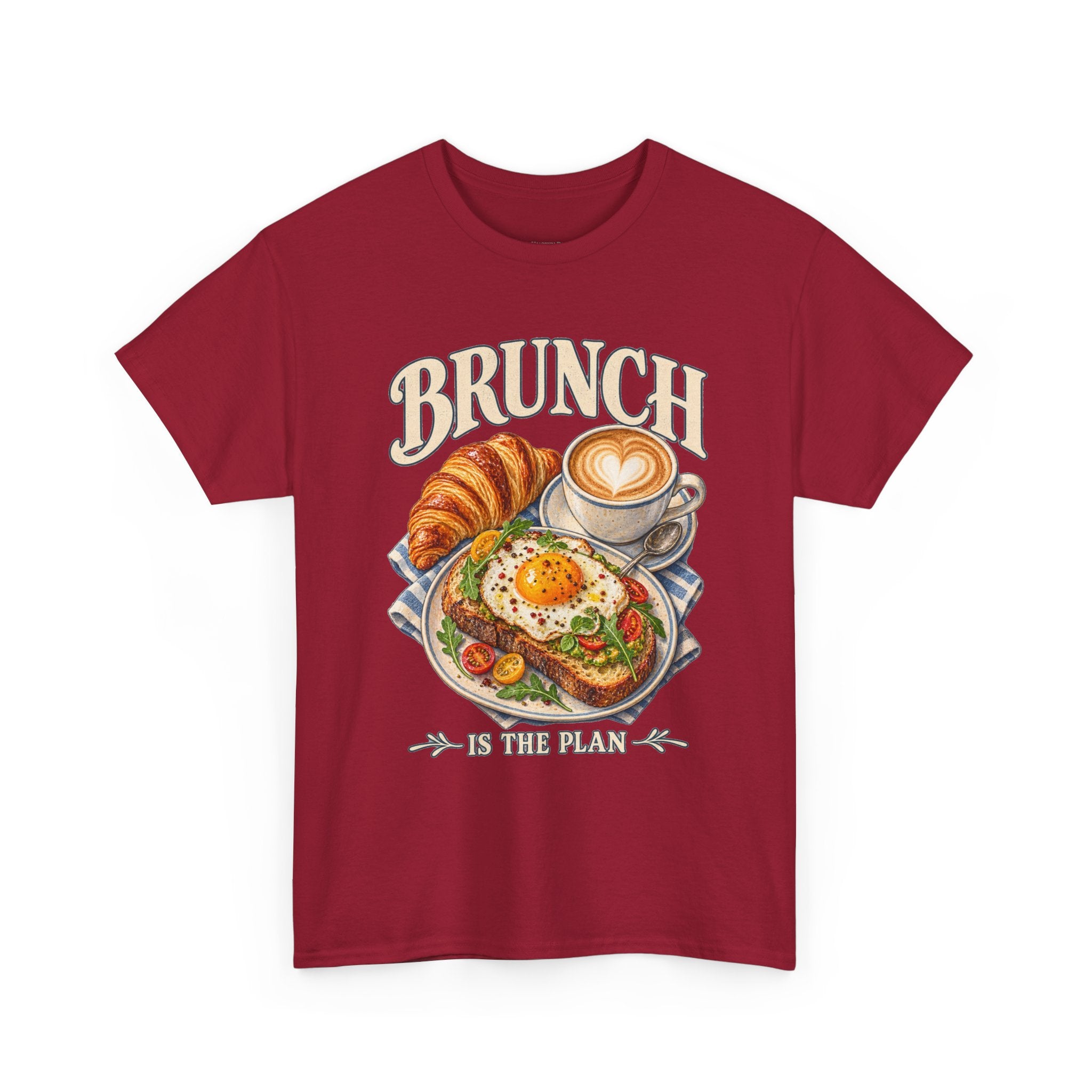 Brunch Is the Plan Funny Brunch T-Shirt