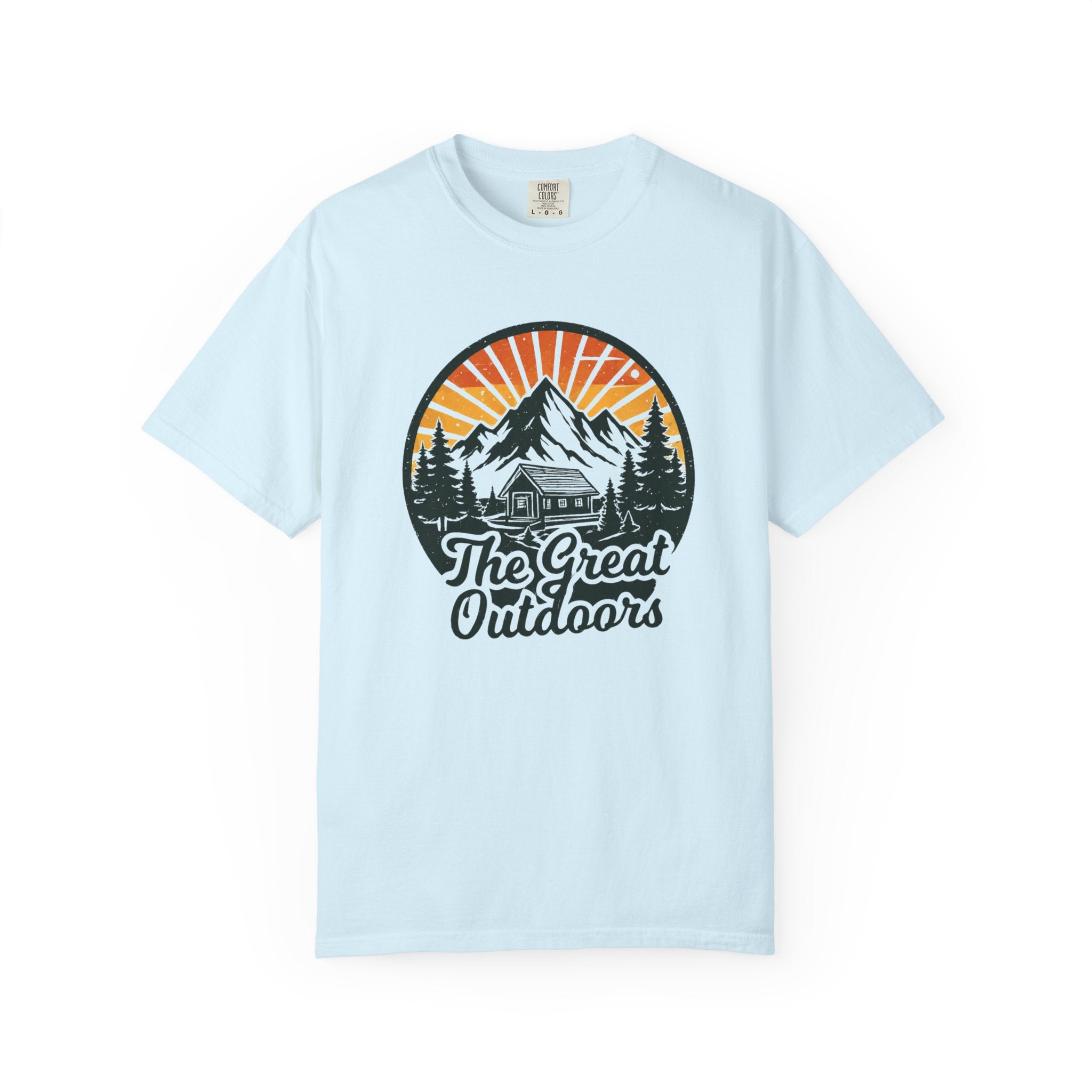 The Great Outdoors - Retro Mountain Cabin Tee