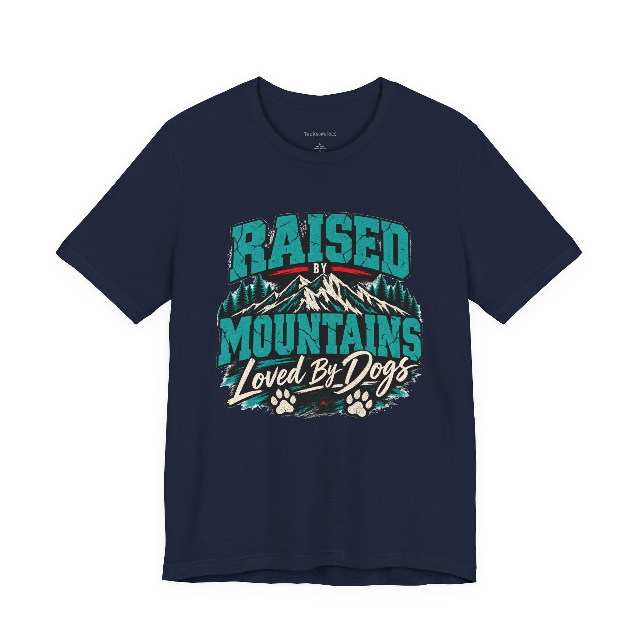 Raised by Mountains T-Shirt — Garment-Dyed Cotton