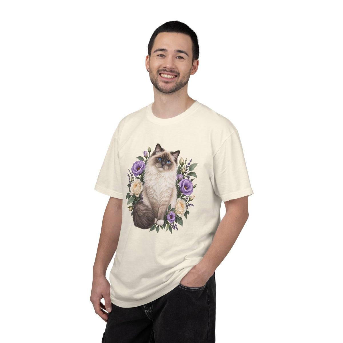 Hoopoe Hollyhock Tee