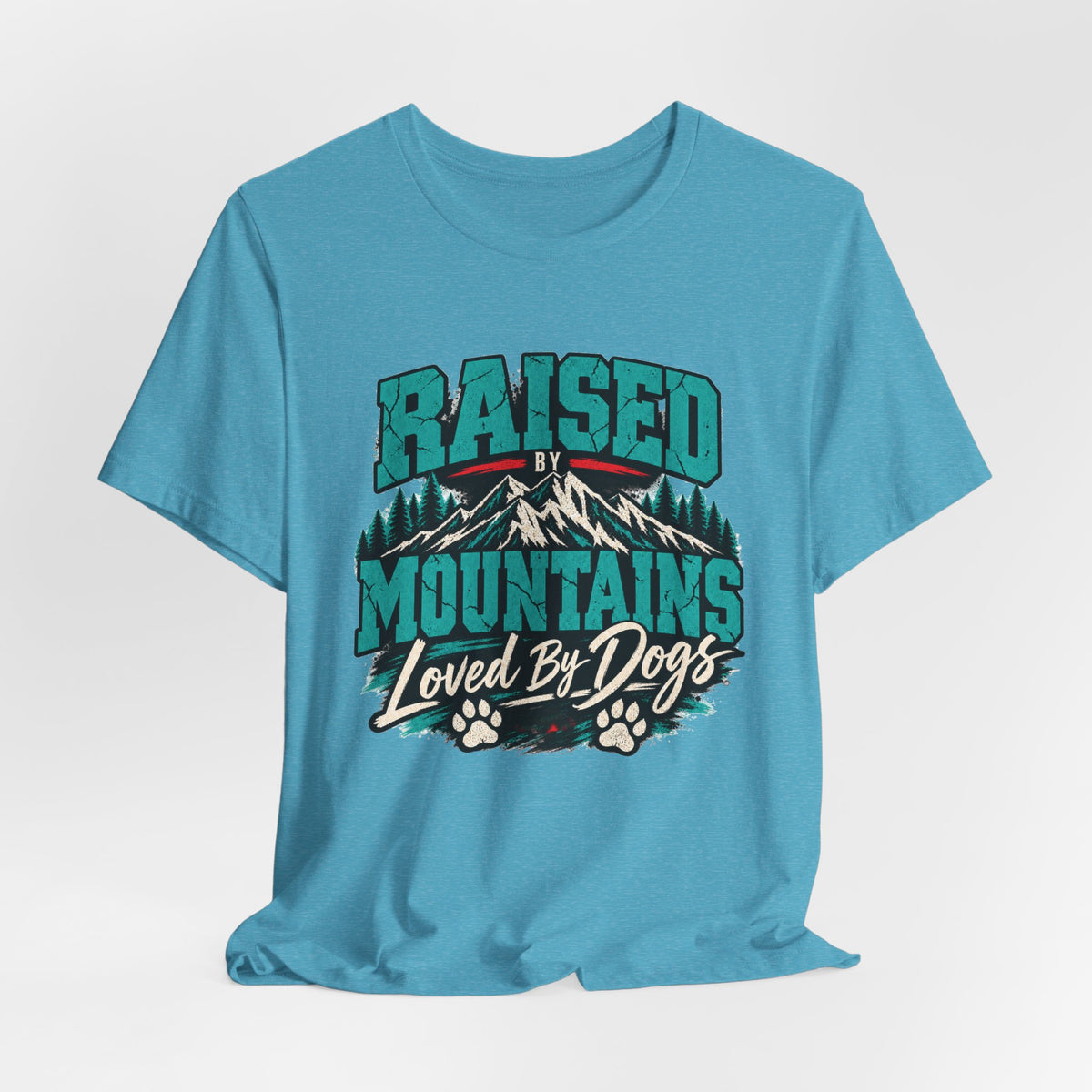 Raised by Mountains T-Shirt — Garment-Dyed Cotton