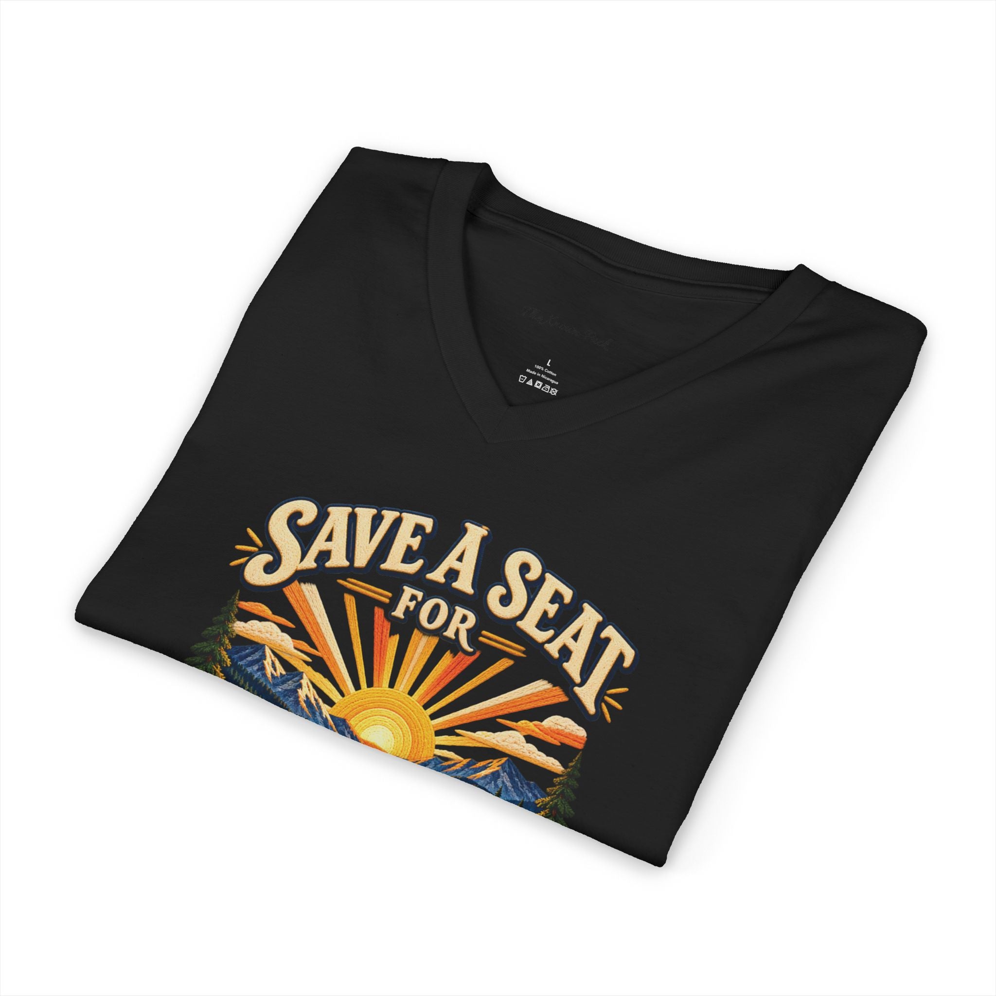 Save a Seat for Sunrise V-Neck T-Shirt