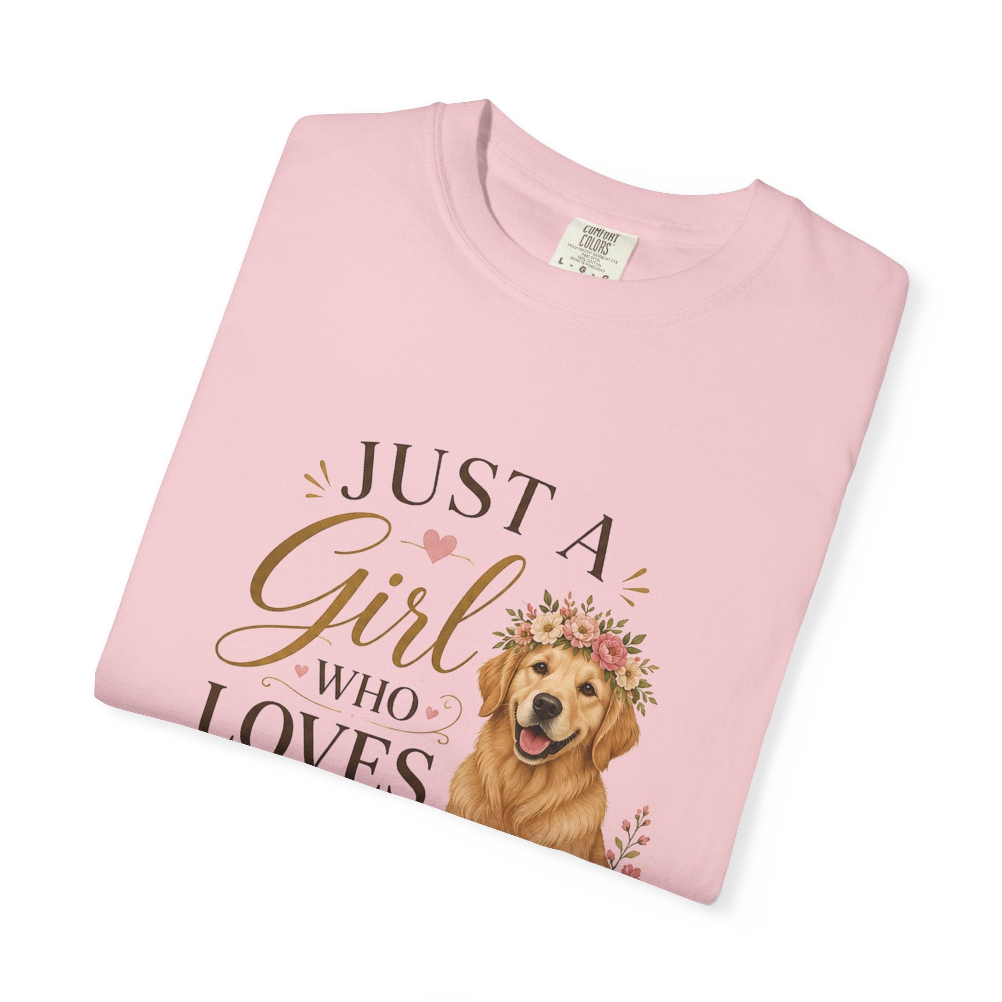 Just a Girl Who Loves Dogs and Flowers