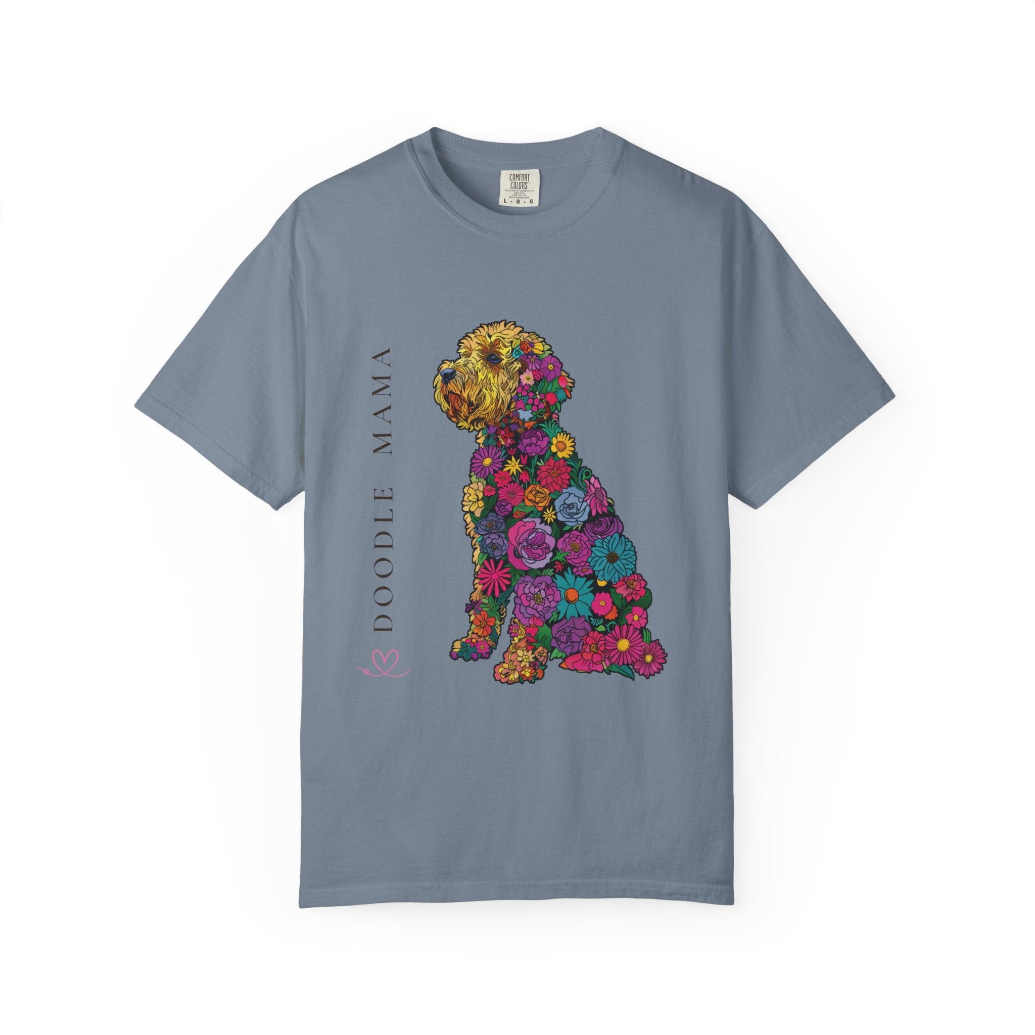 Doodle Mama - Floral Doodle Tee