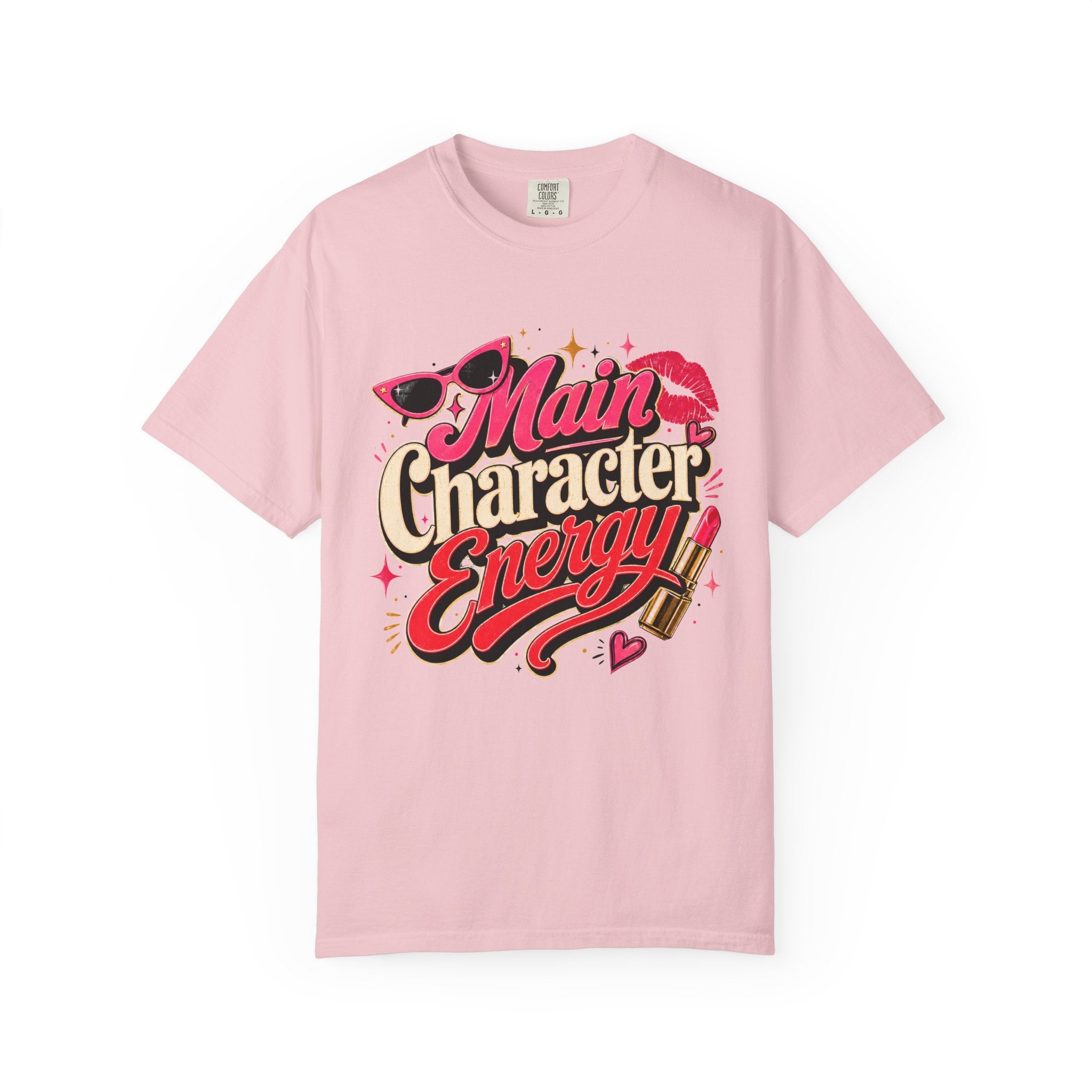 Main Character Energy - Retro Glam Tee