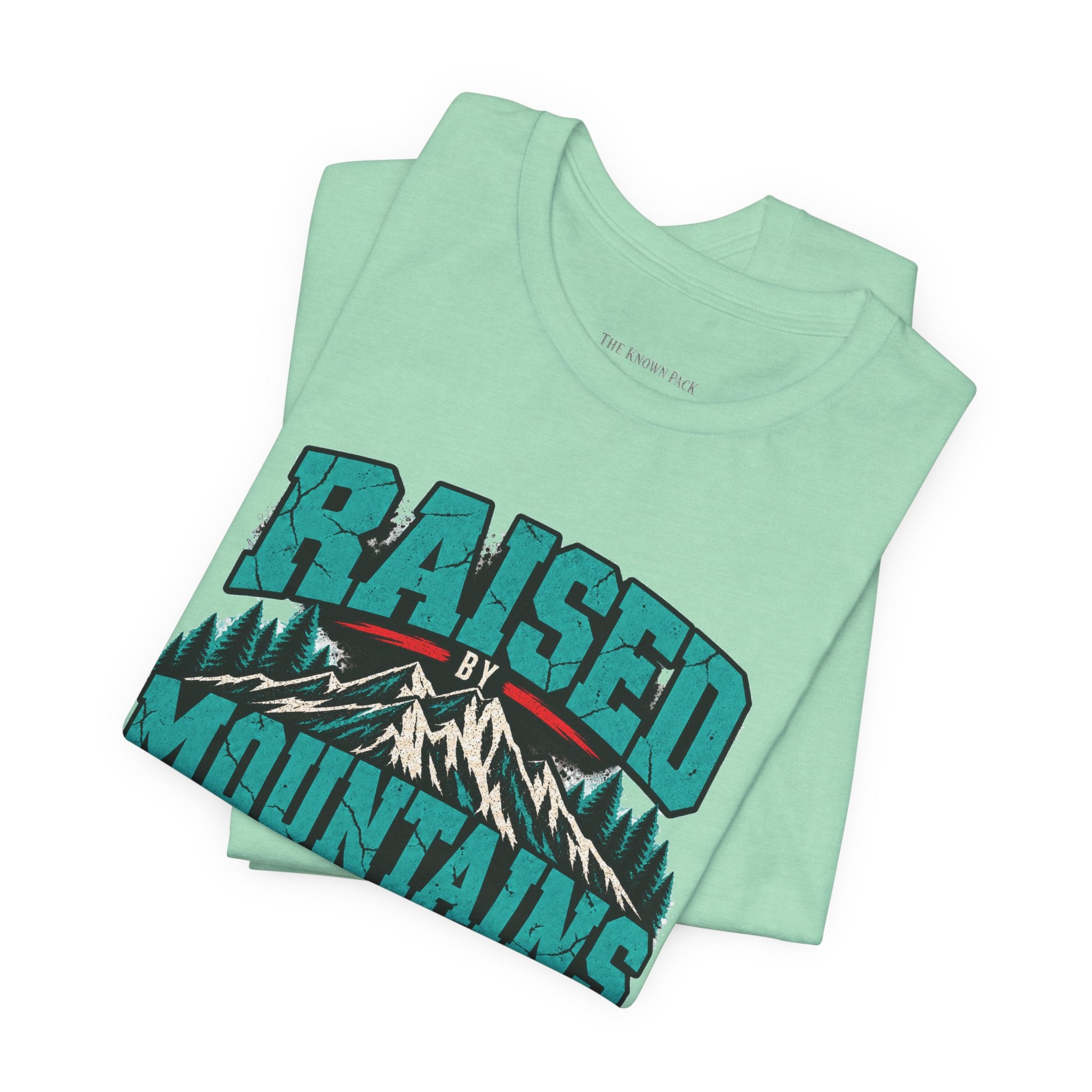 Raised by Mountains T-Shirt — Garment-Dyed Cotton
