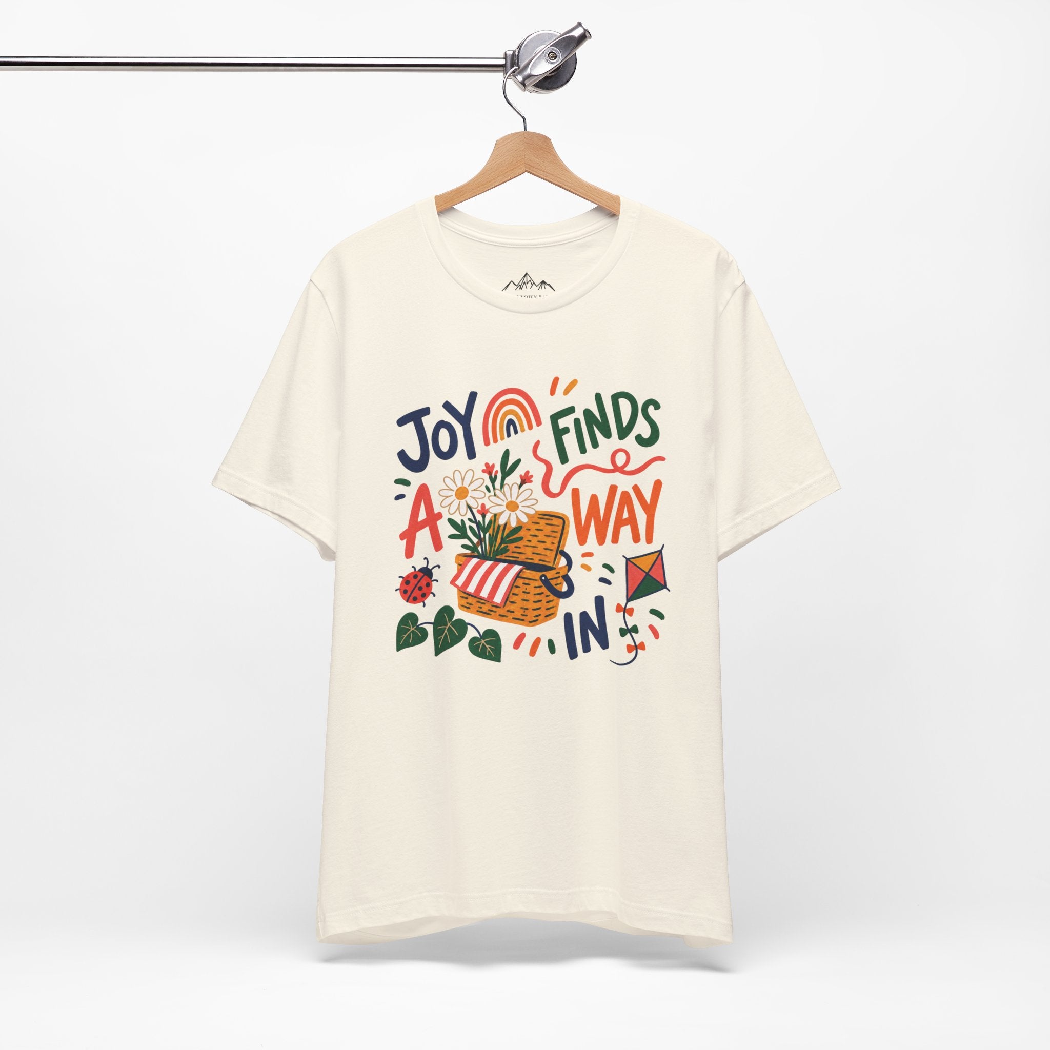 Joy Finds a Way In T-Shirt — Soft Everyday Cotton