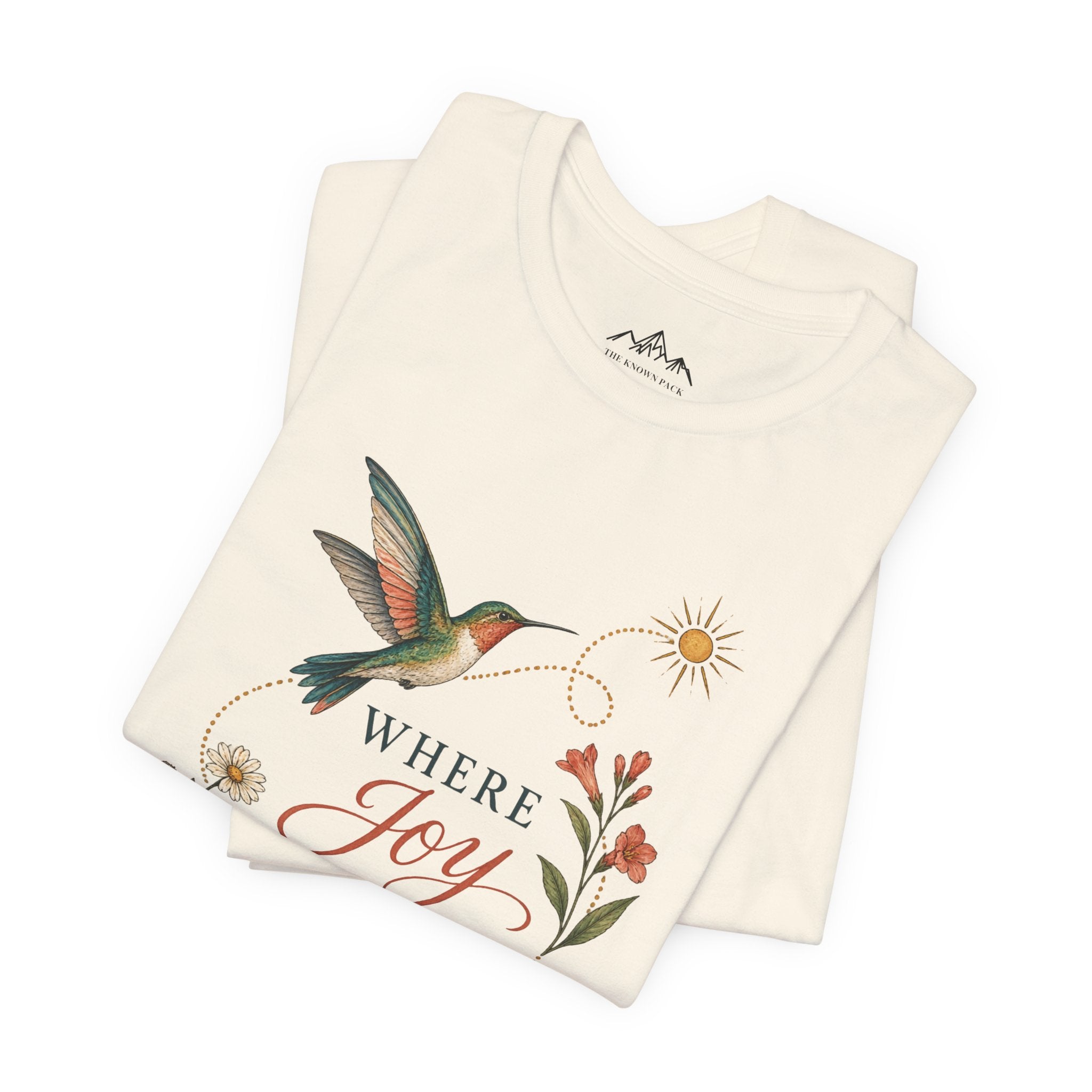 Where Joy Leads Follow T-Shirt — Soft Everyday Cotton