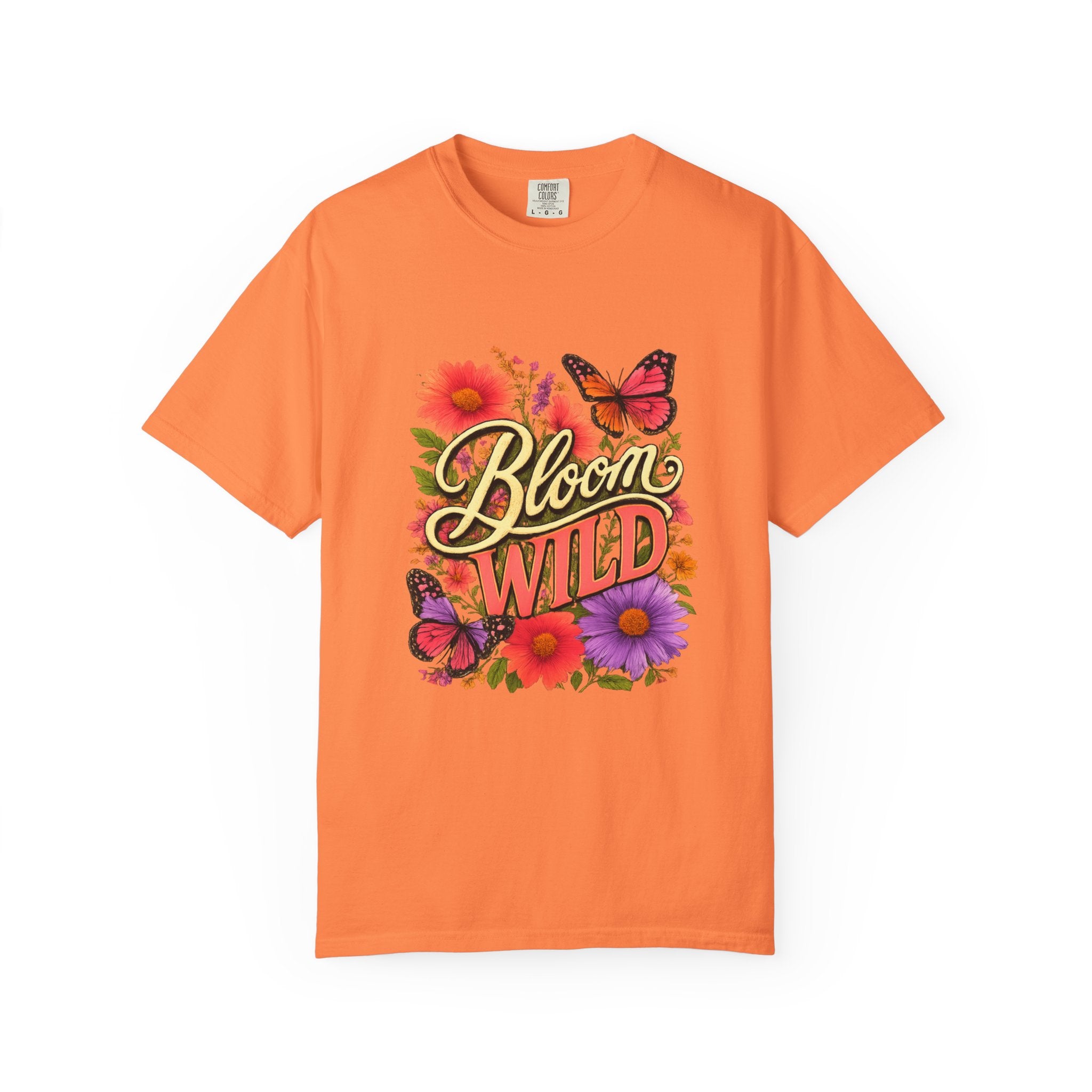 Bloom Wild - Vibrant Butterfly Wildflower Tee