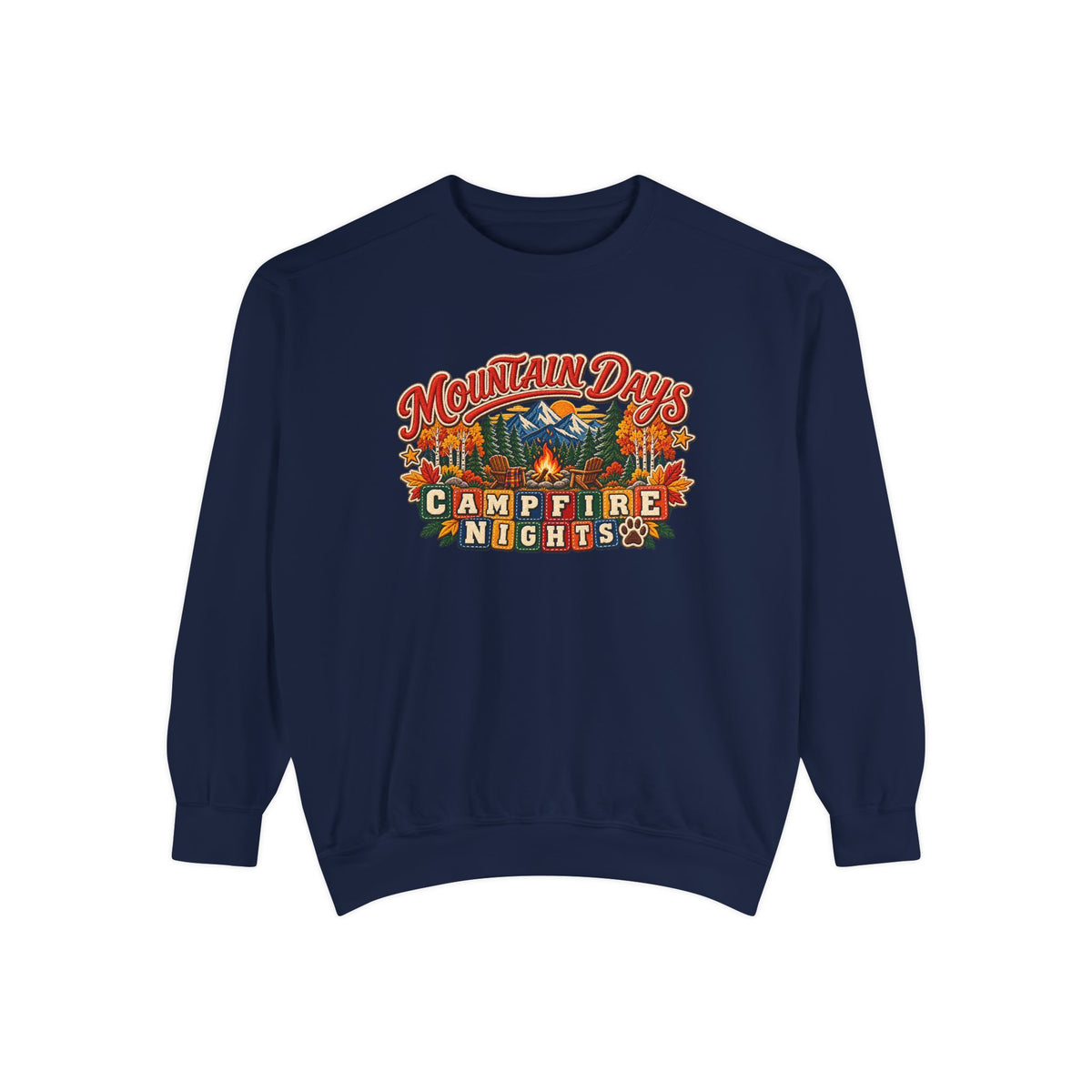 Mountain Days Campfire Nights Sweatshirt