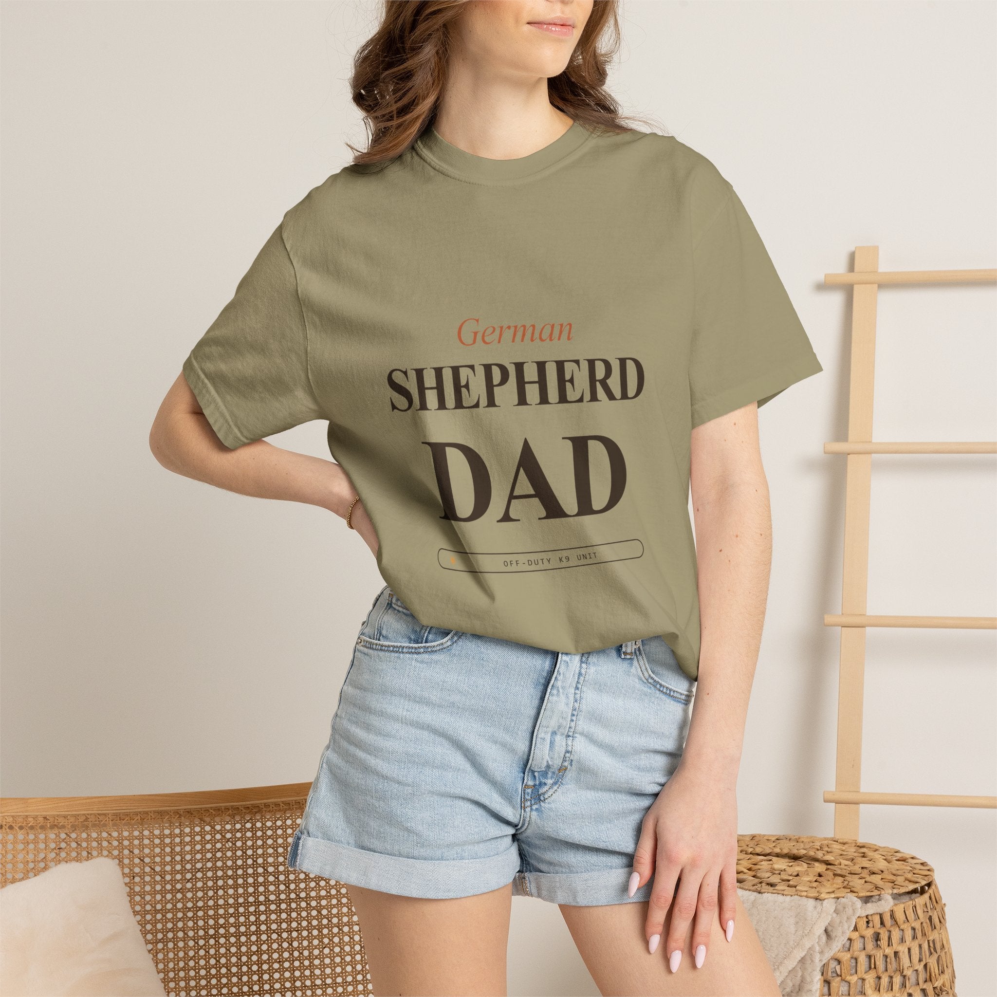 Off-Duty K9 Unit - German Shepherd Dad