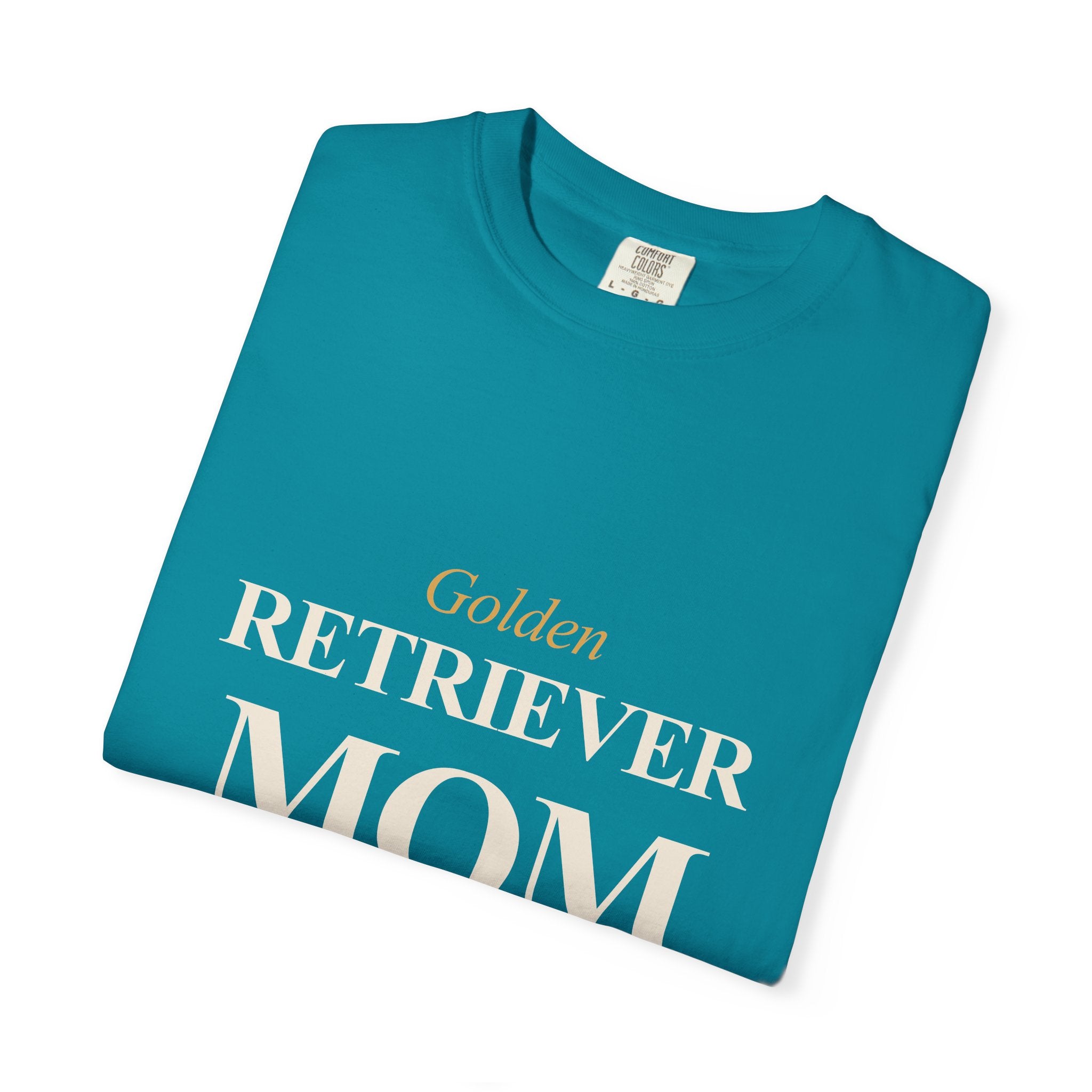 All Sunshine No Shade - Golden Retriever Mom (Dark Tee)