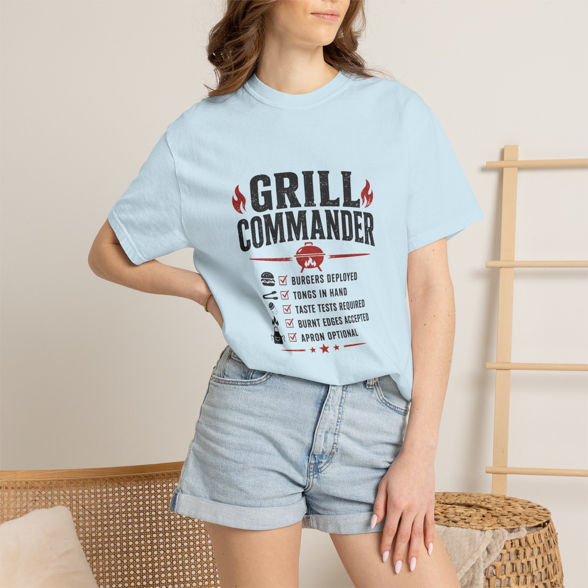 Grill Commander - The Ultimate BBQ Dad Shirt