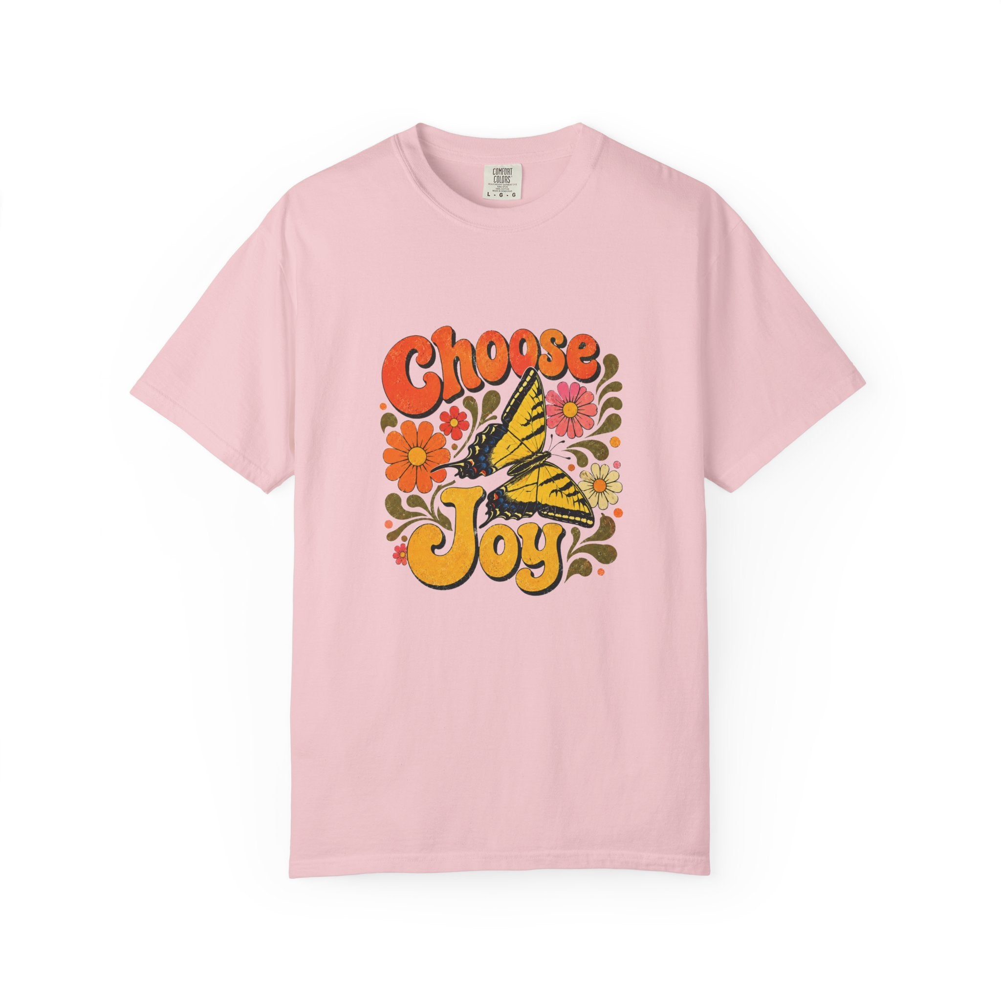 Choose Joy - Retro Butterfly Tee