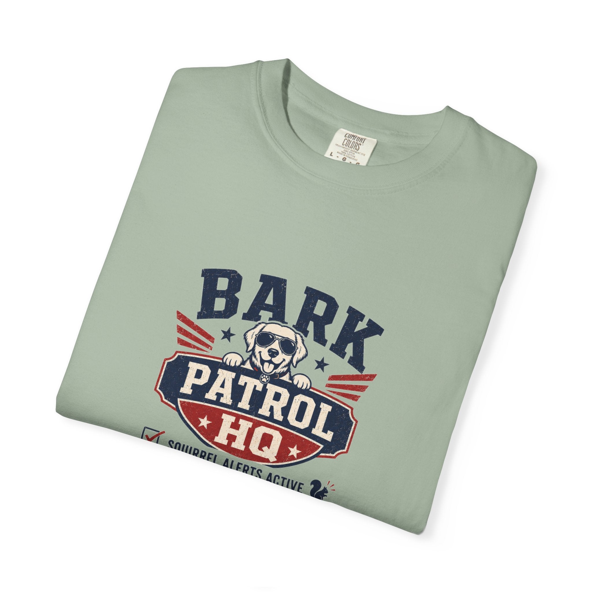 Bark Patrol HQ - Funny Dog Dad Shirt