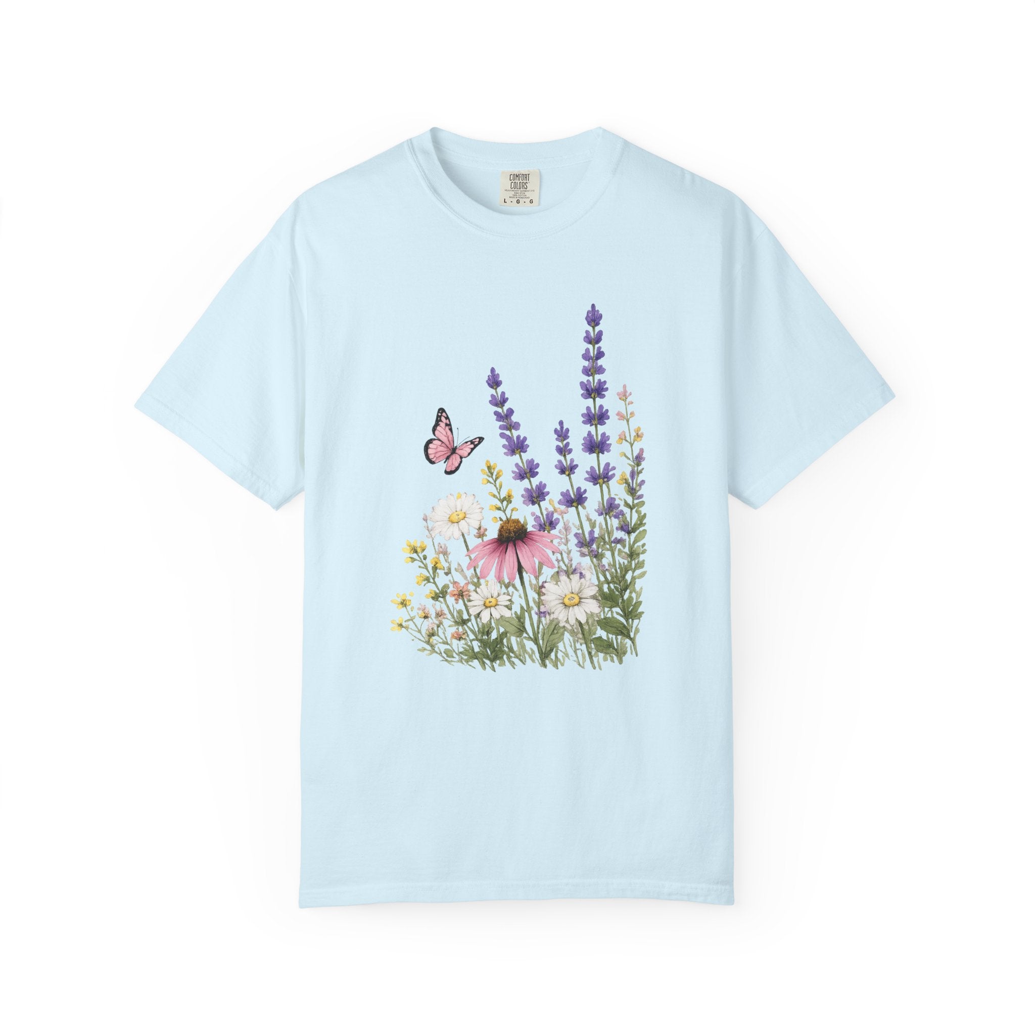 Wildflower Meadow — Botanical Butterfly Tee