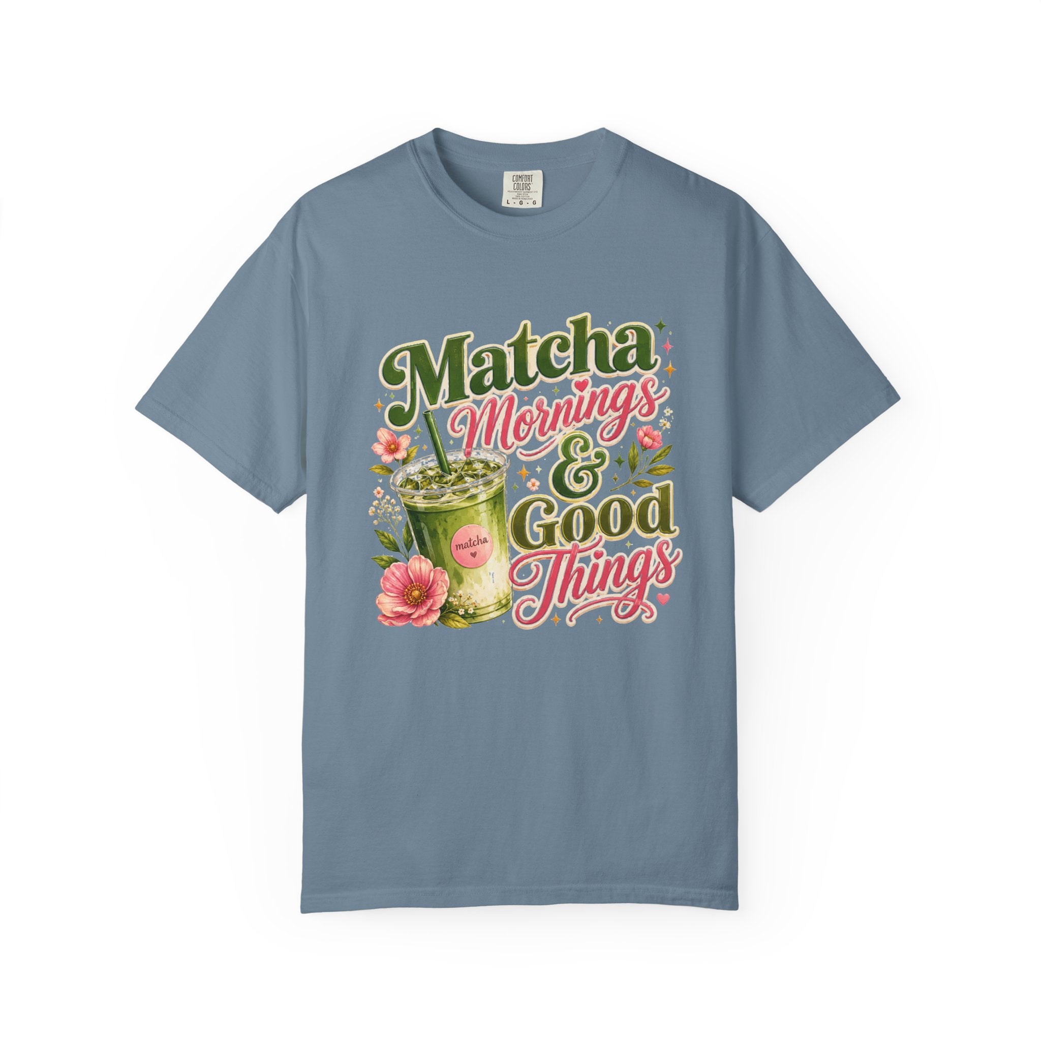 Matcha Mornings & Good Things - Retro Latte Tee