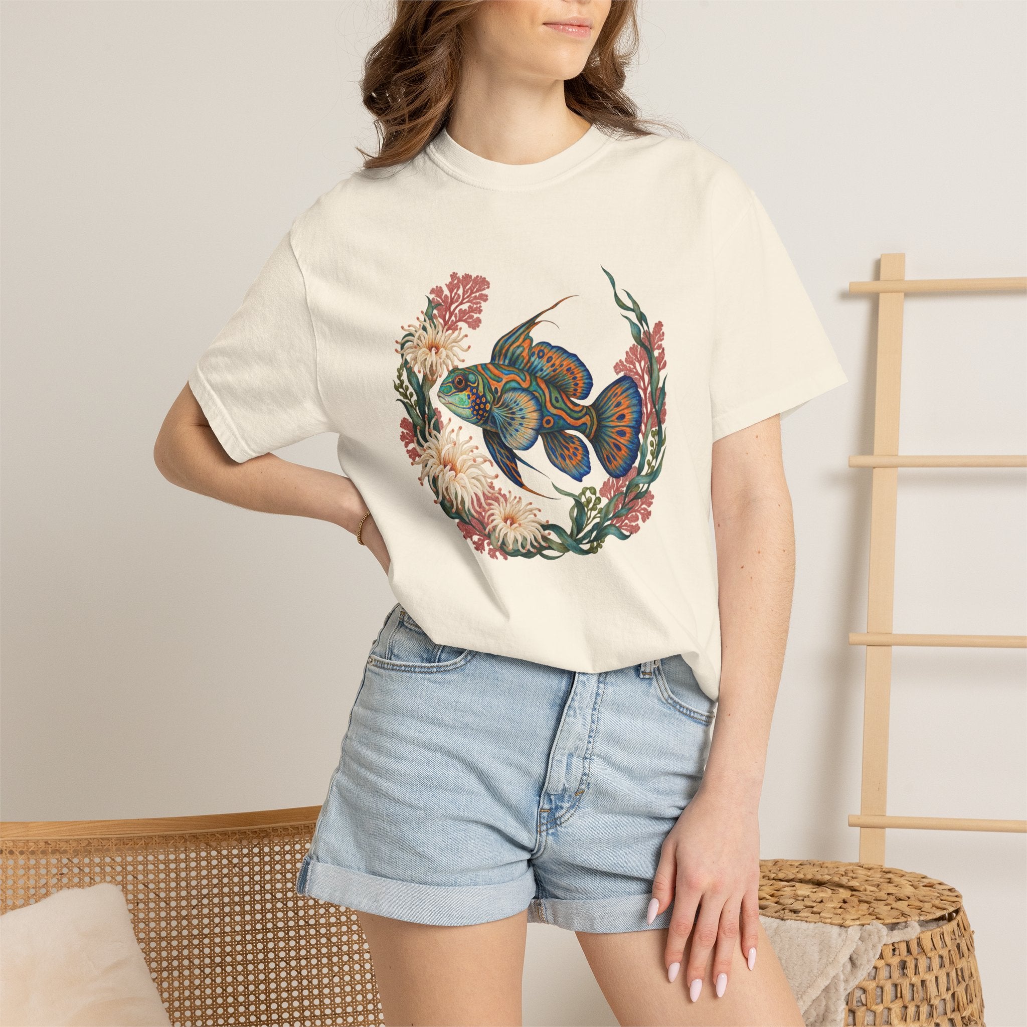 Bernese Mountain Dog Peony Tee