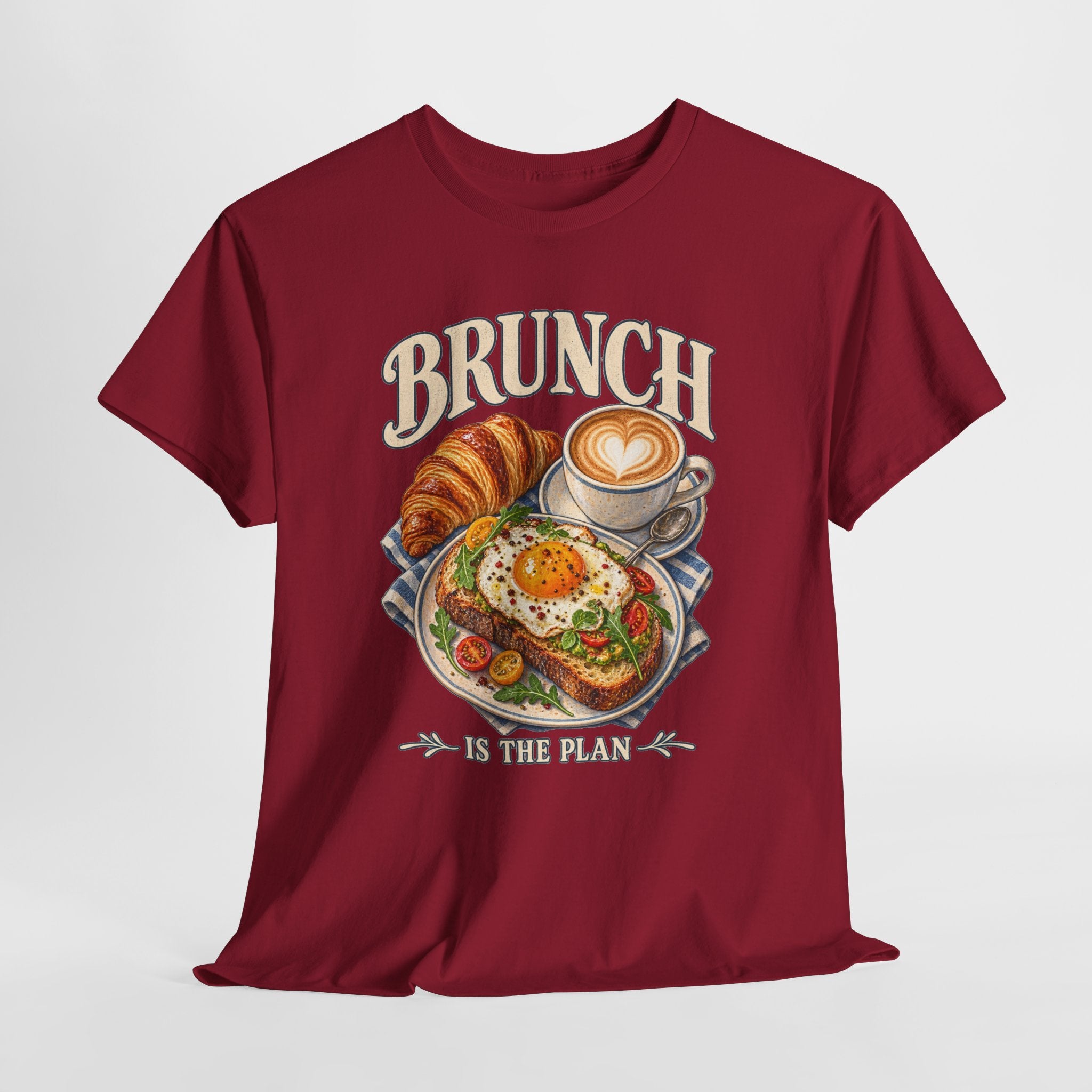 Brunch Is the Plan Funny Brunch T-Shirt