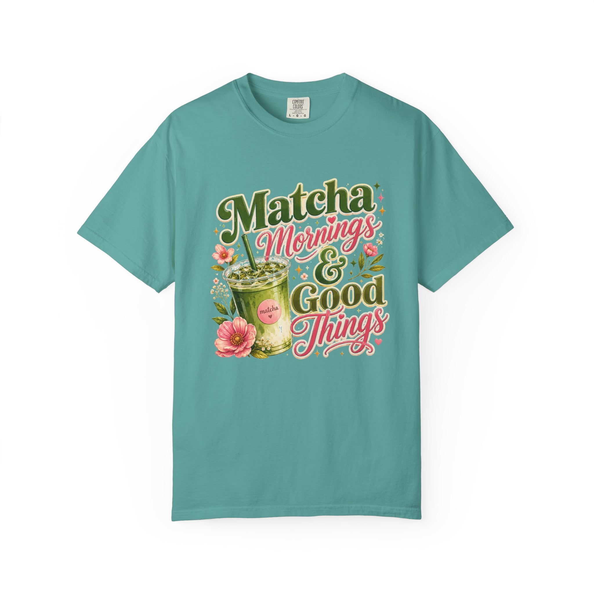 Matcha Mornings & Good Things - Retro Latte Tee