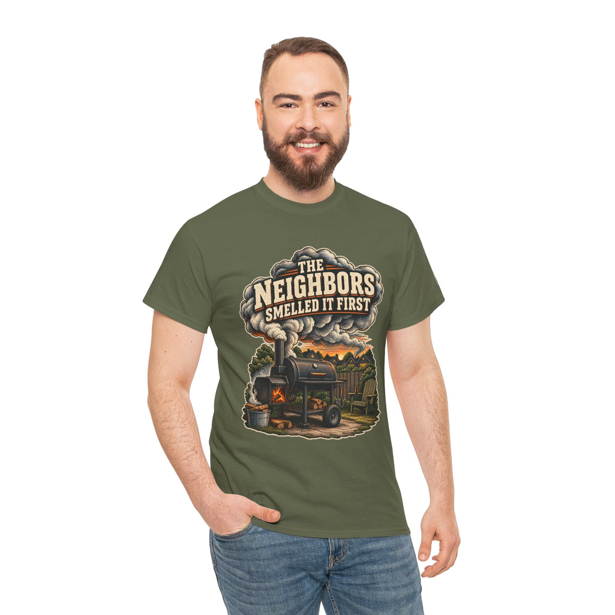 The Neighbors Smelled It First BBQ T-Shirt