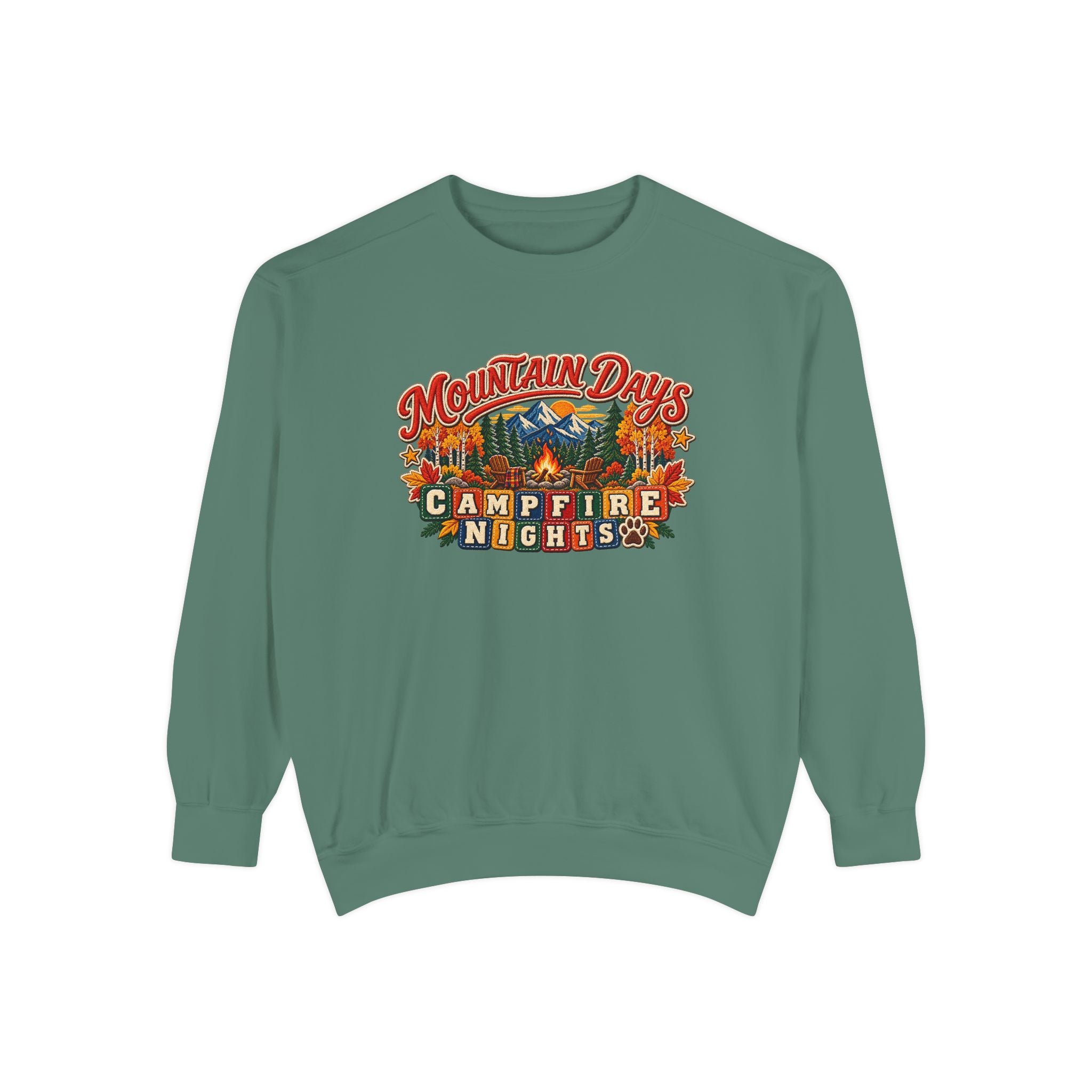 Mountain Days Campfire Nights Sweatshirt