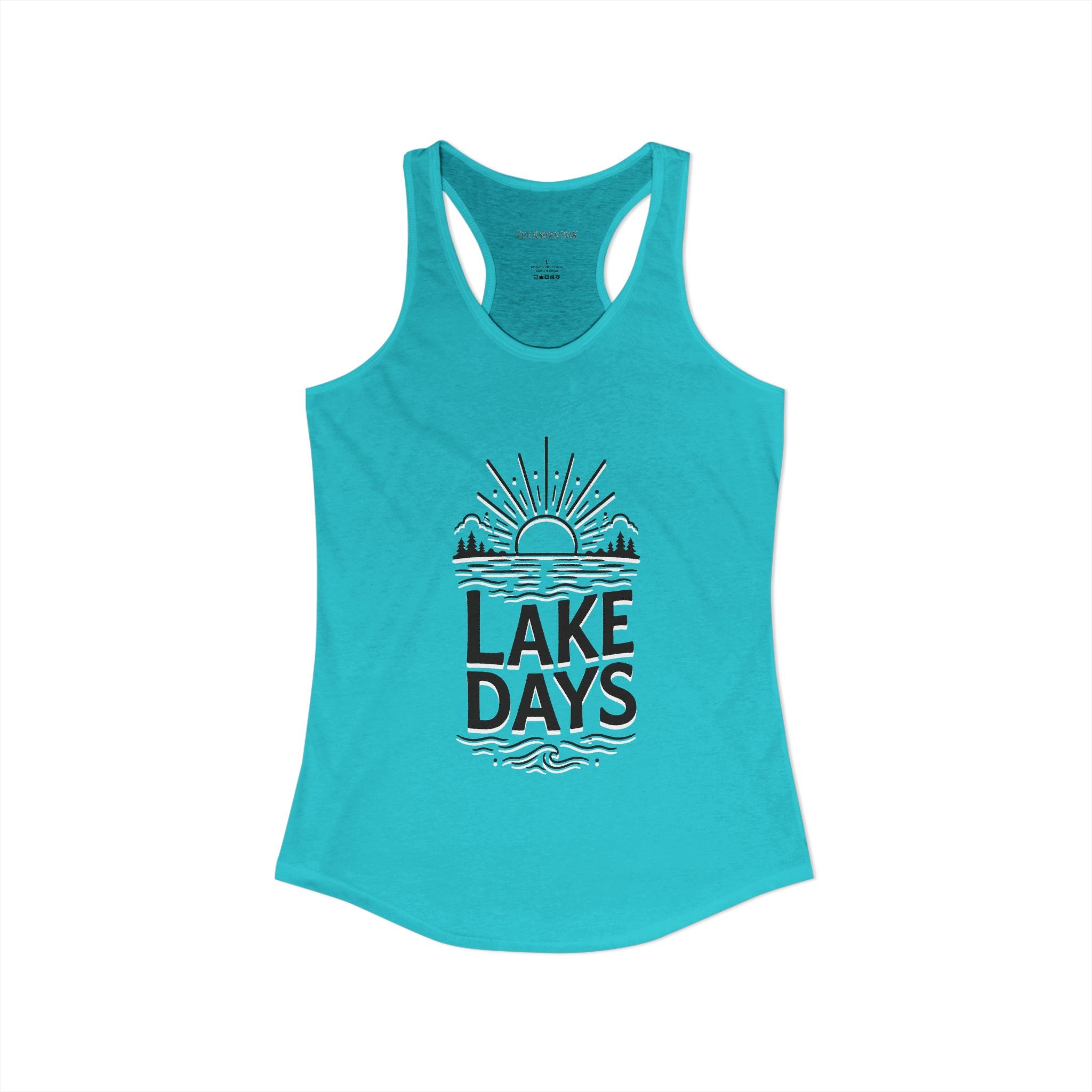 Lake Days — Women's Racerback Tank