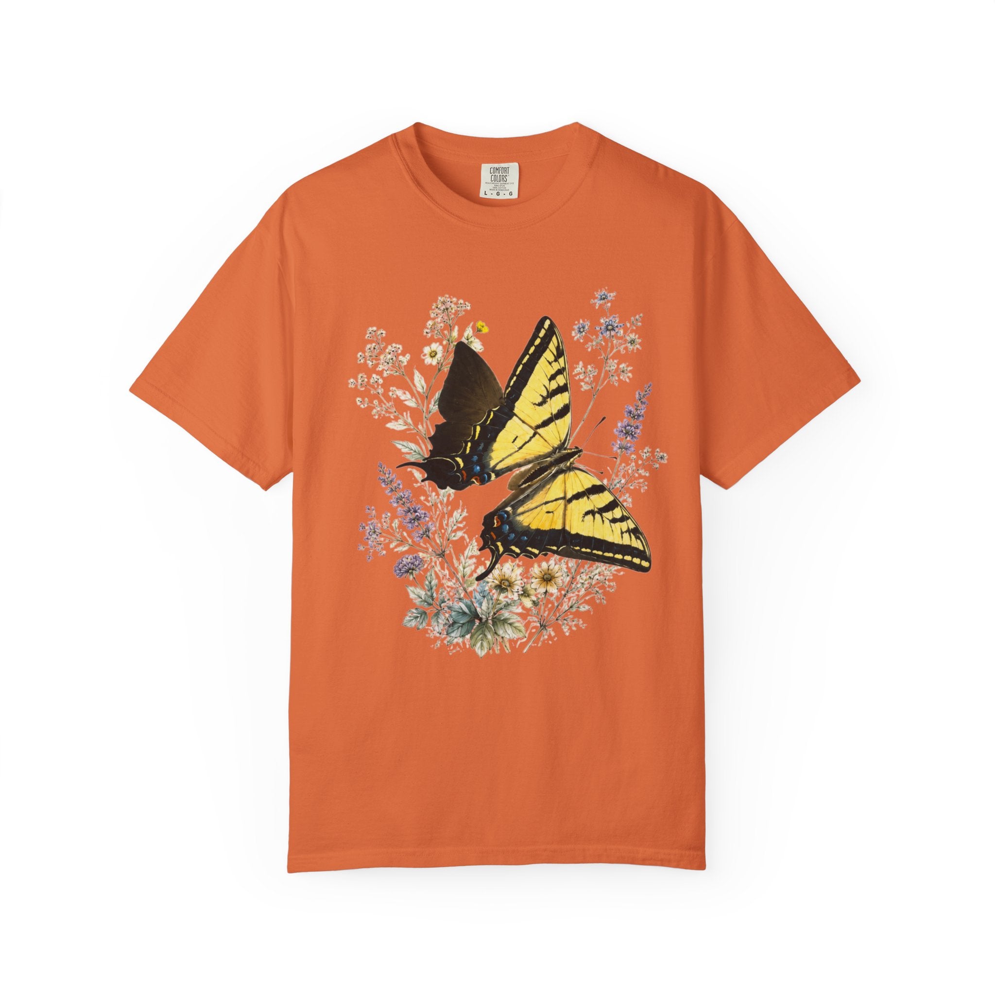 Swallowtail Butterfly - Botanical Wildflower Tee