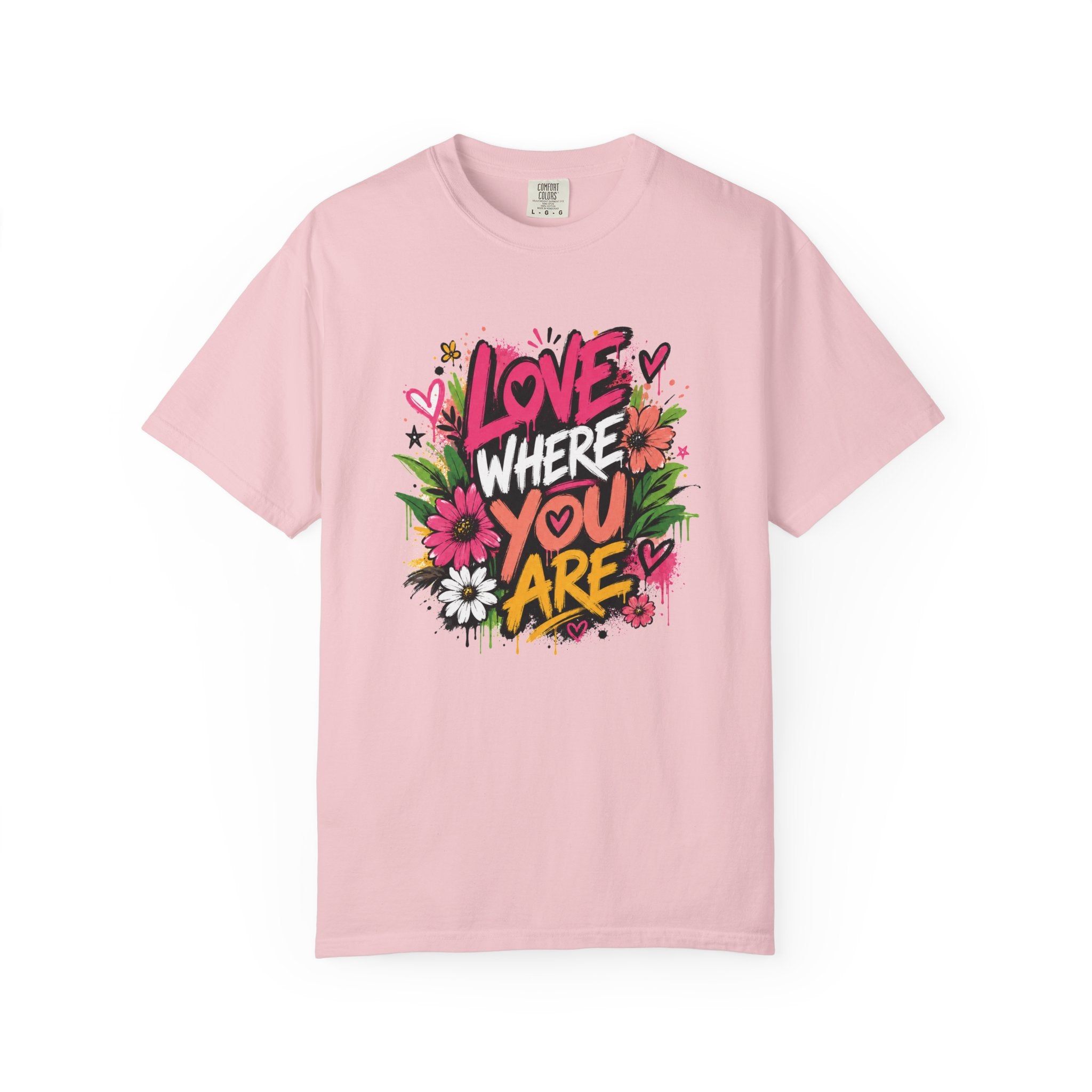Love Where You Are — Graffiti Tee